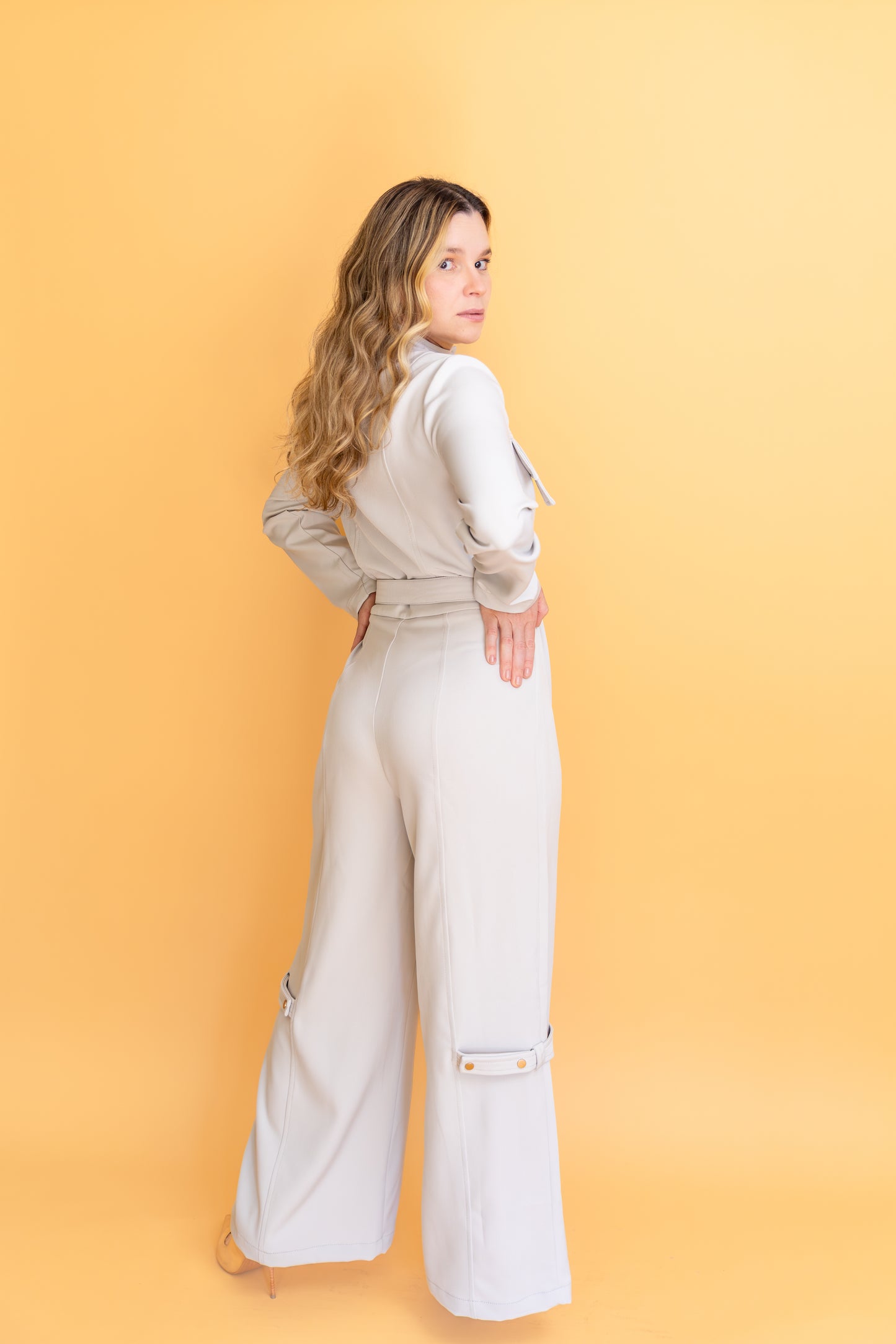 SK Chain-Strap Jumpsuit – Timeless Chic