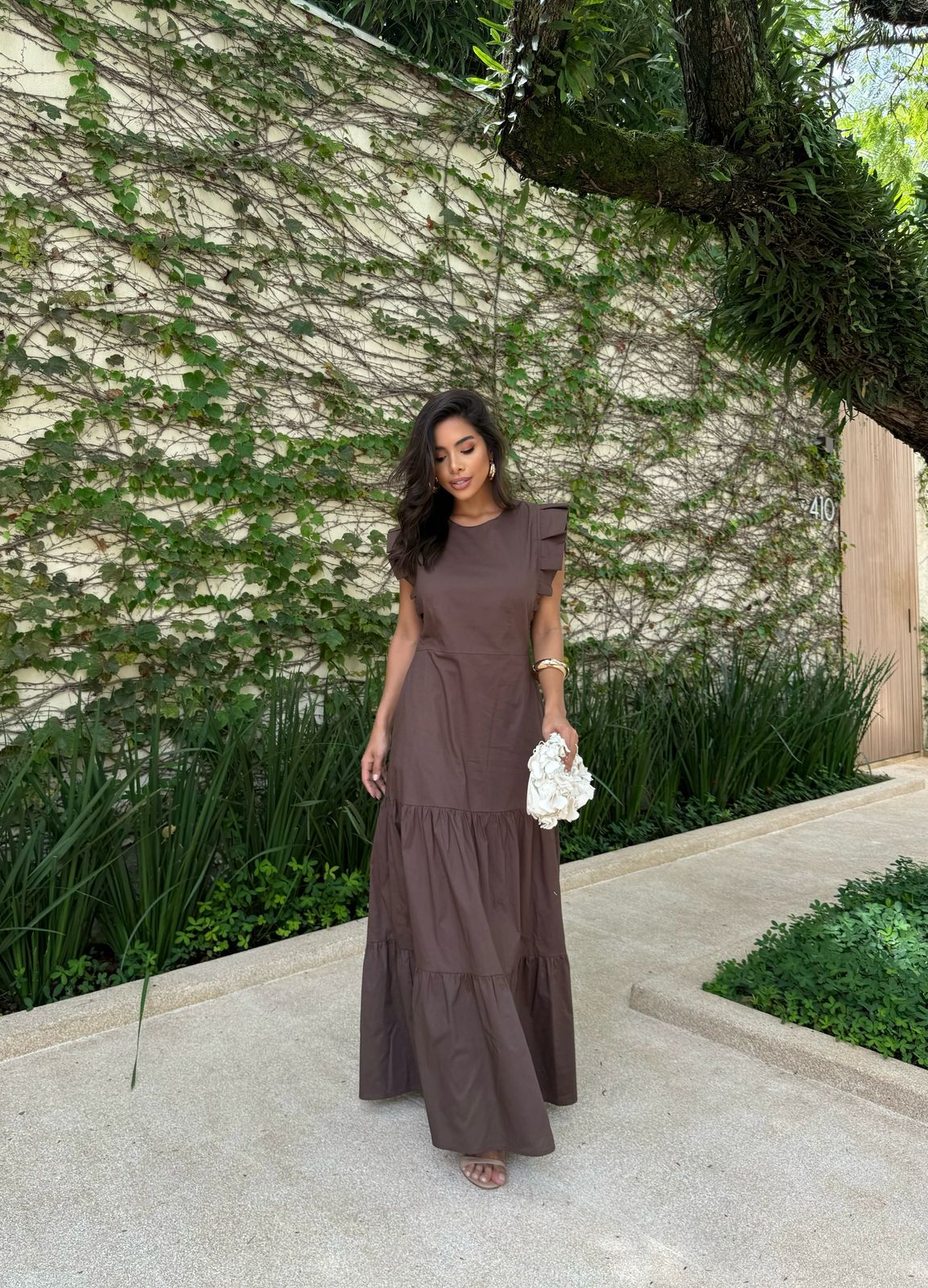 Ruffled Maxi Dress