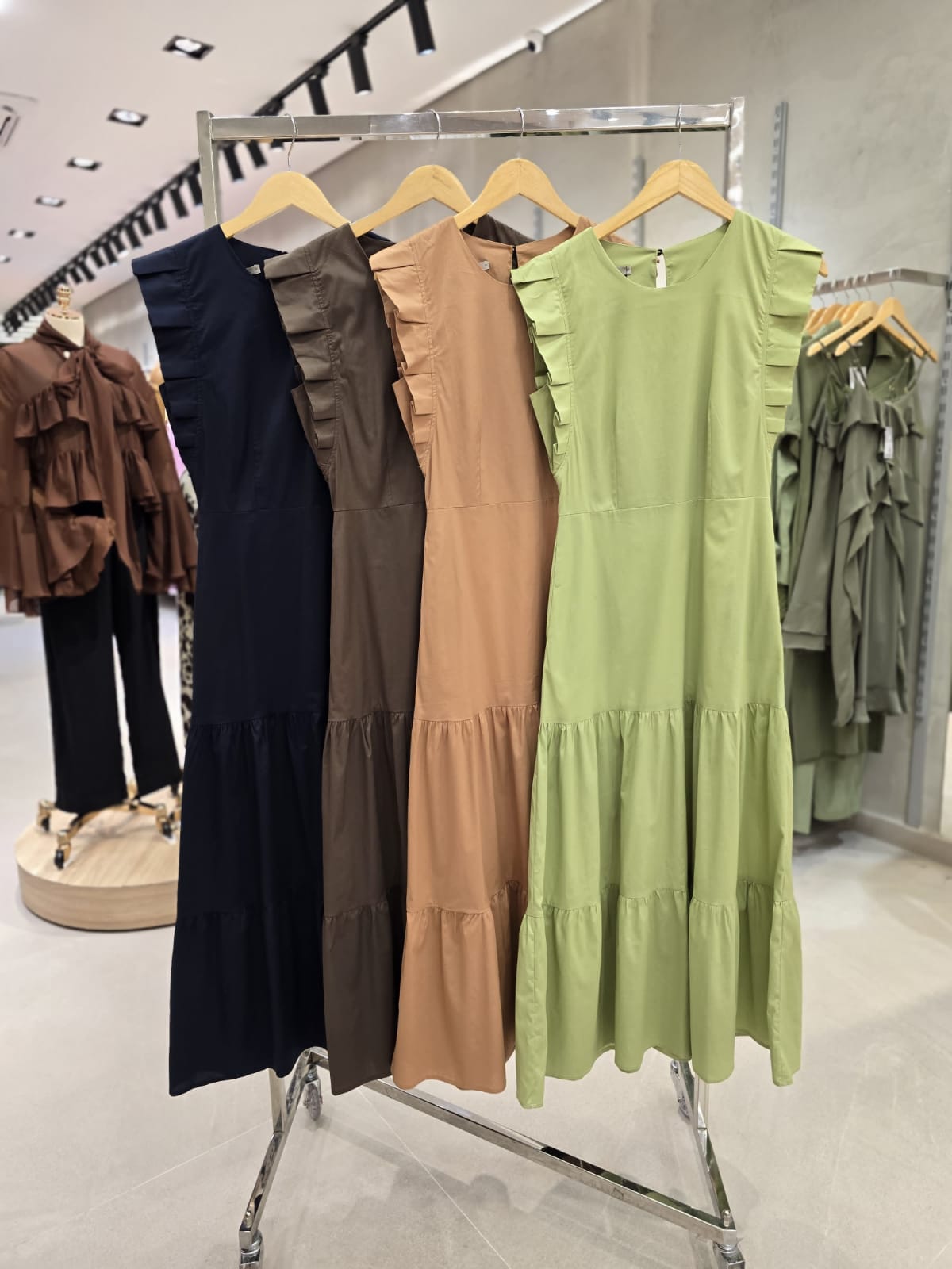 Ruffled Maxi Dress