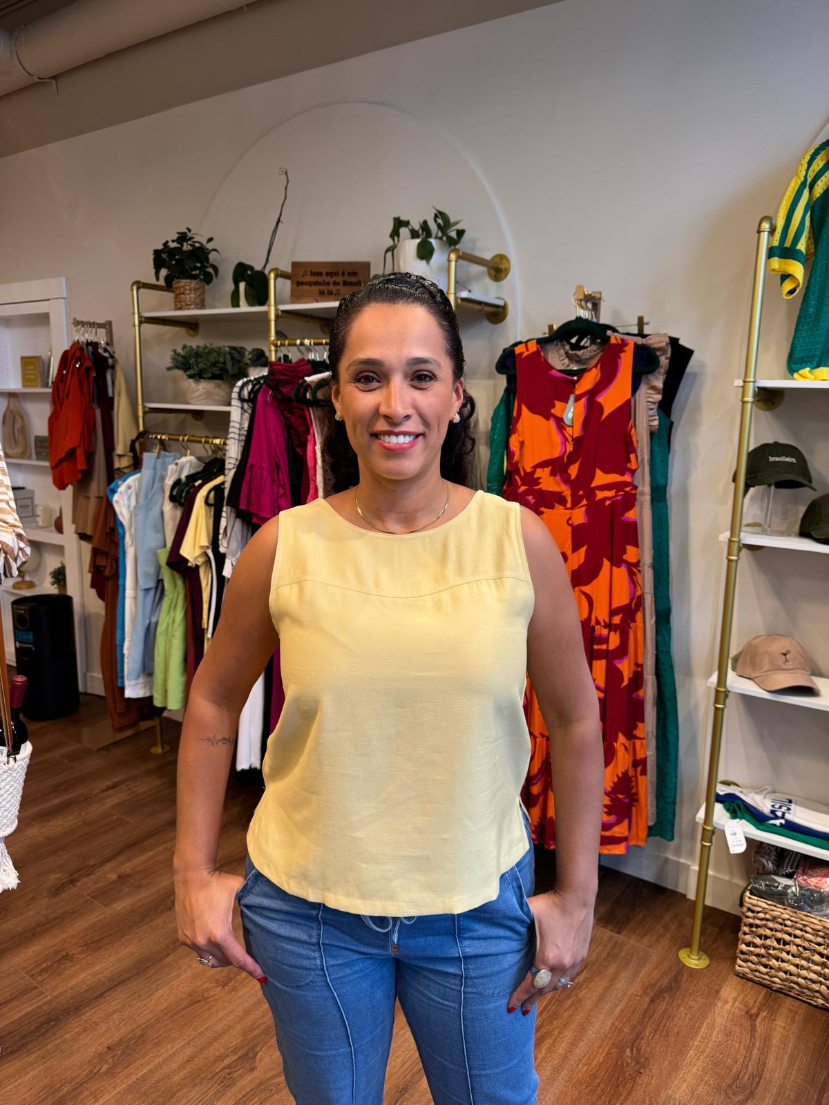 Amelia Sleeveless Top