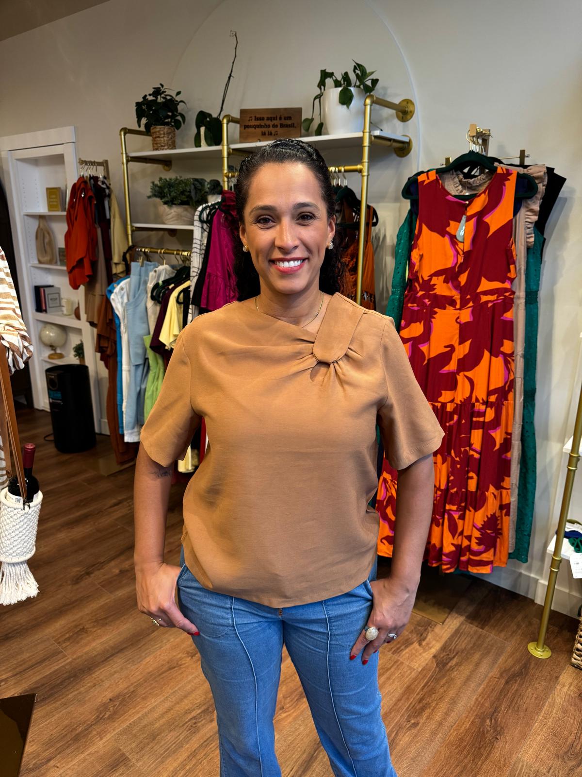 Sophia Knot Blouse