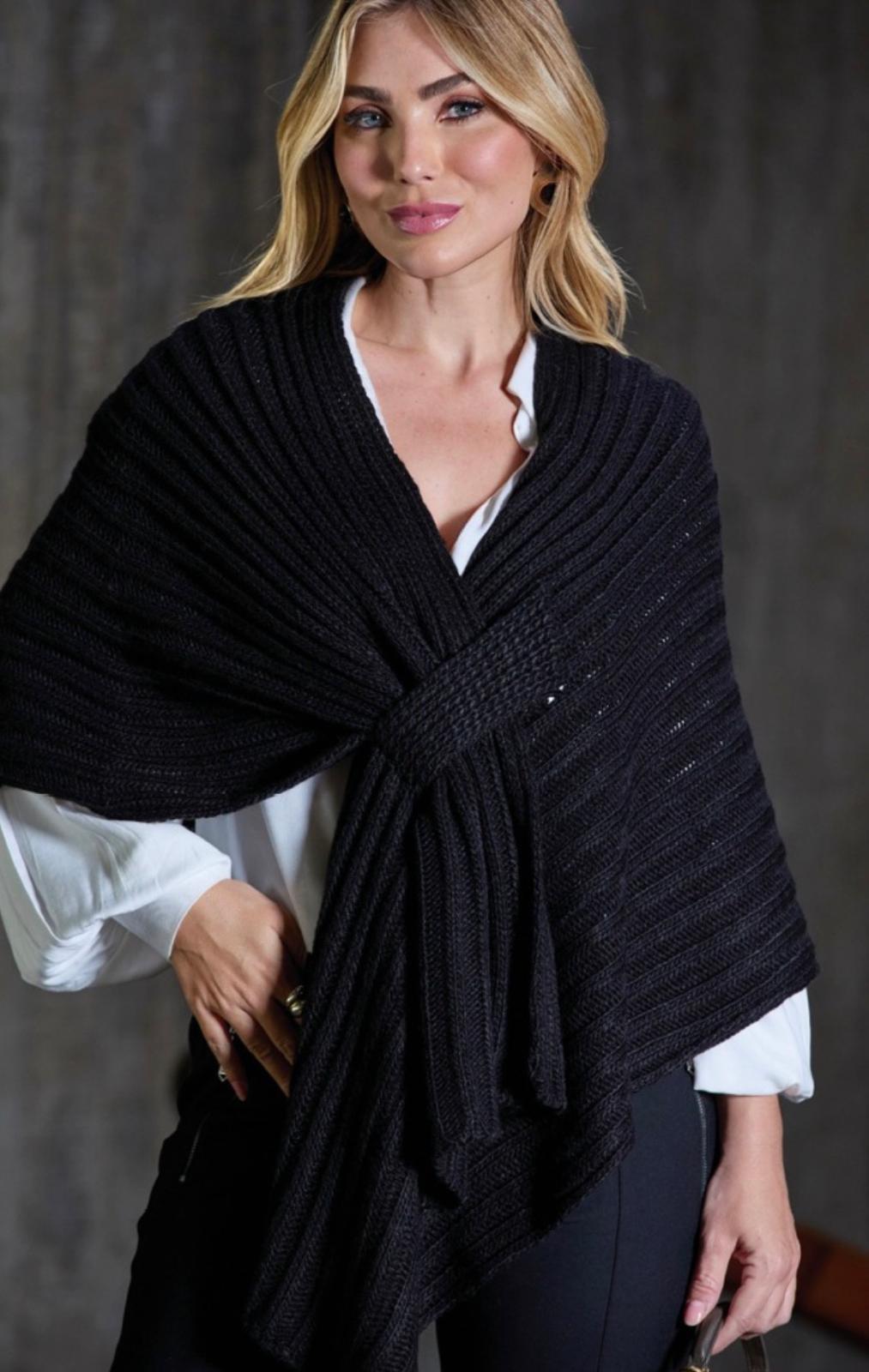 Livia Knit Wrap Top