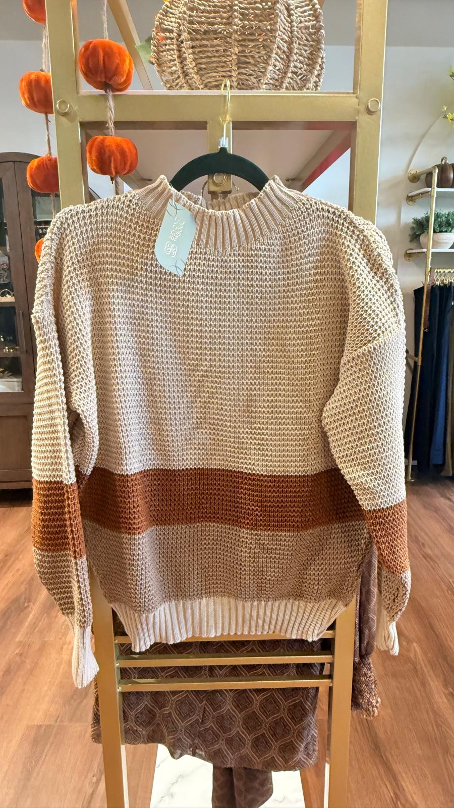 Vera Textured Knit Sweater