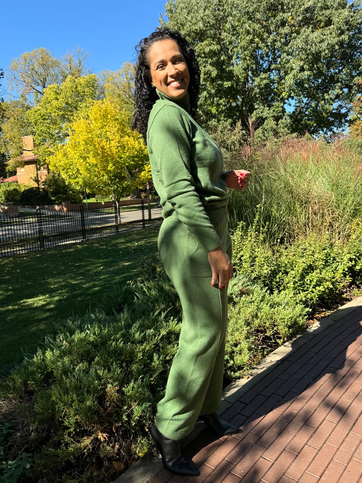 Evergreen Luxe Knit Set