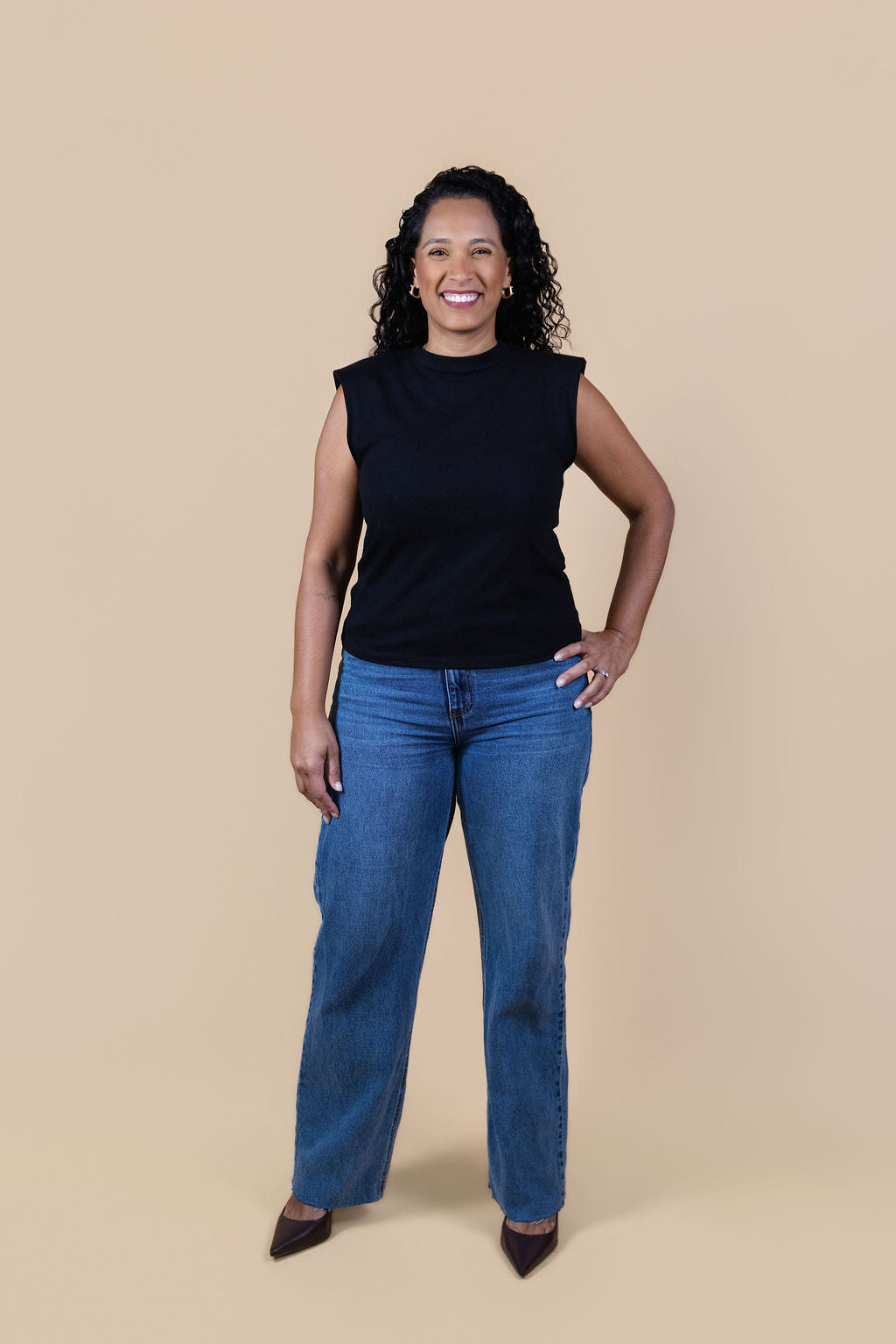 Structured Shoulder Tee — Damyller