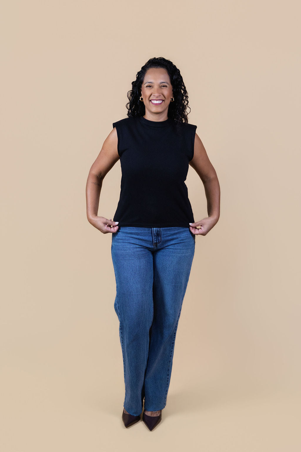 Structured Shoulder Tee — Damyller