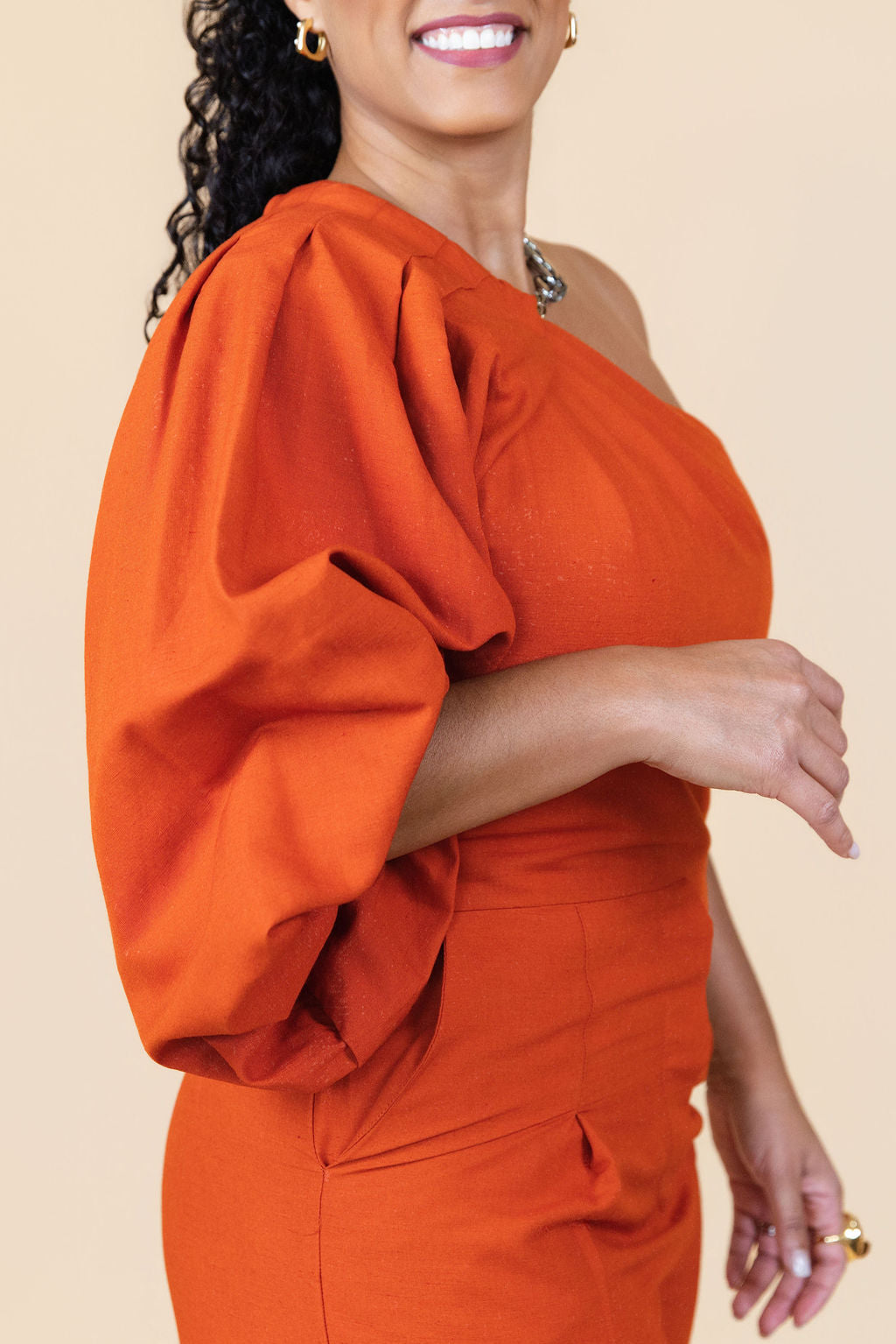 Solara One-Shoulder Jumpsuit
