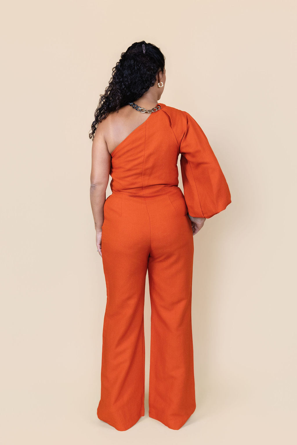 Solara One-Shoulder Jumpsuit