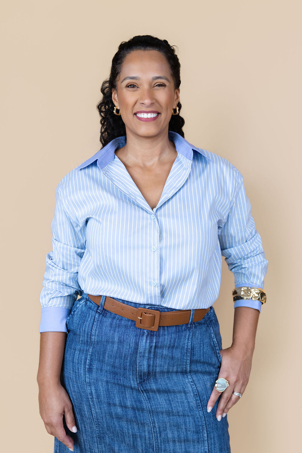 Lumière Striped Shirt