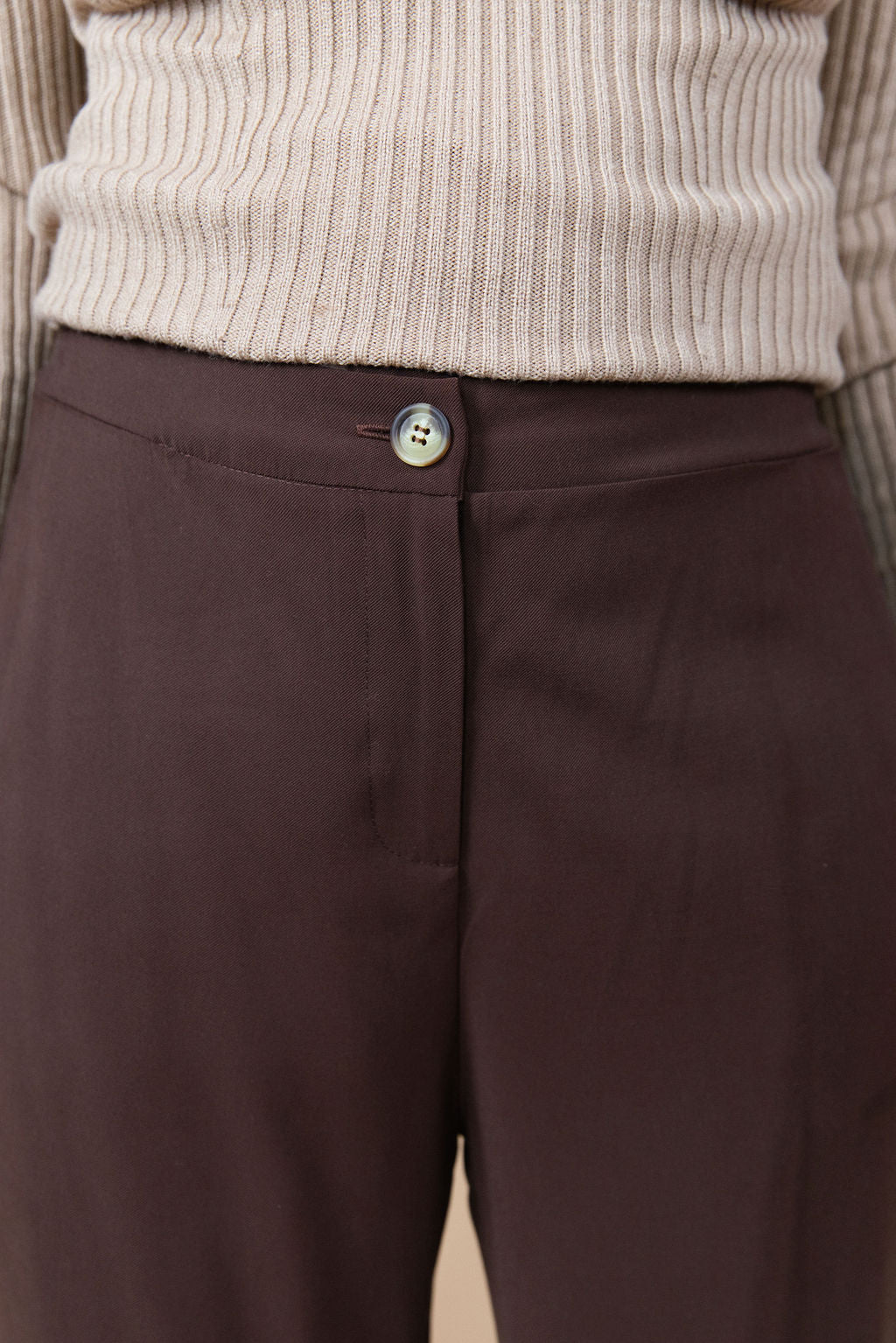 Espresso Wide-Leg Trousers