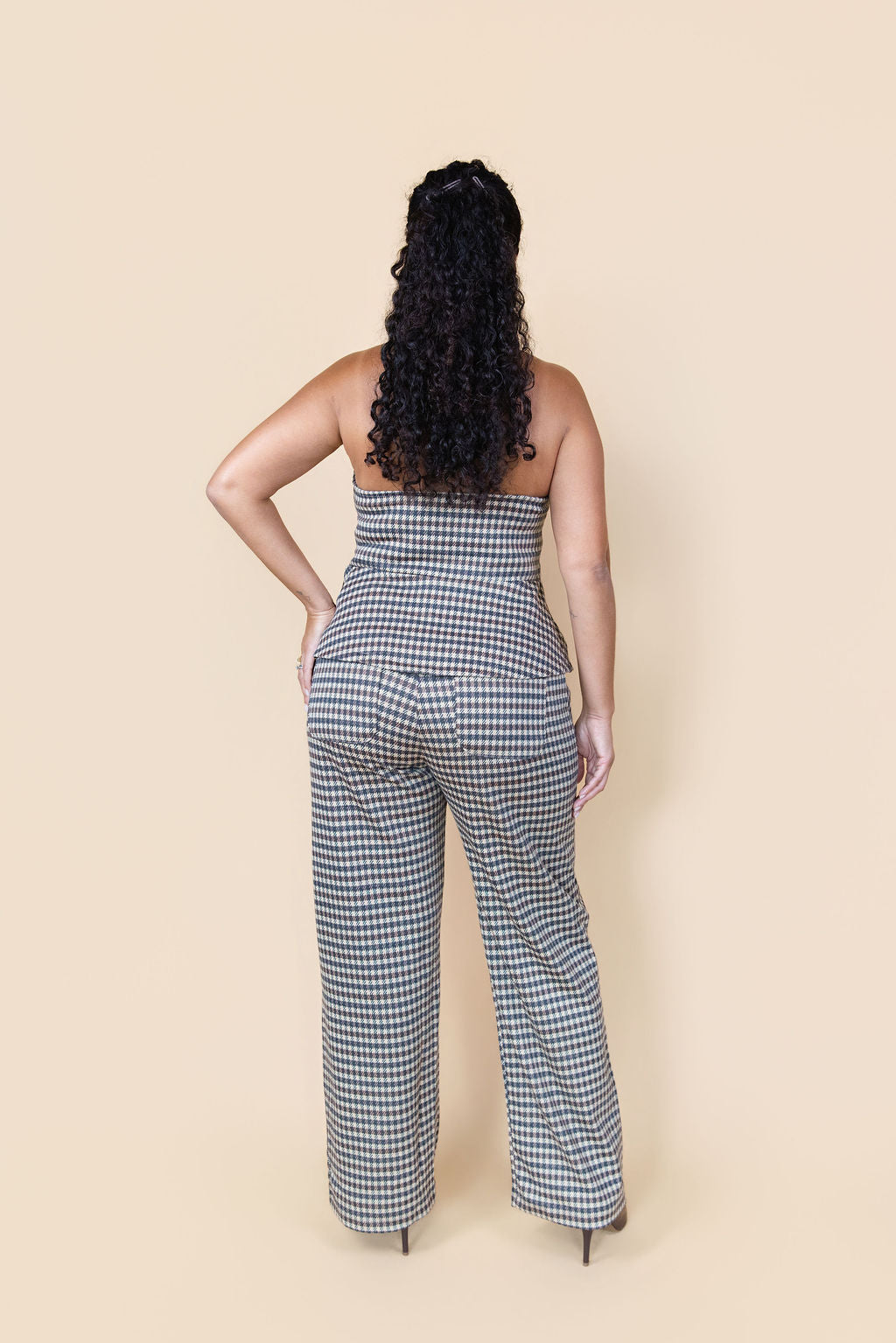 Sophia Checkered Set