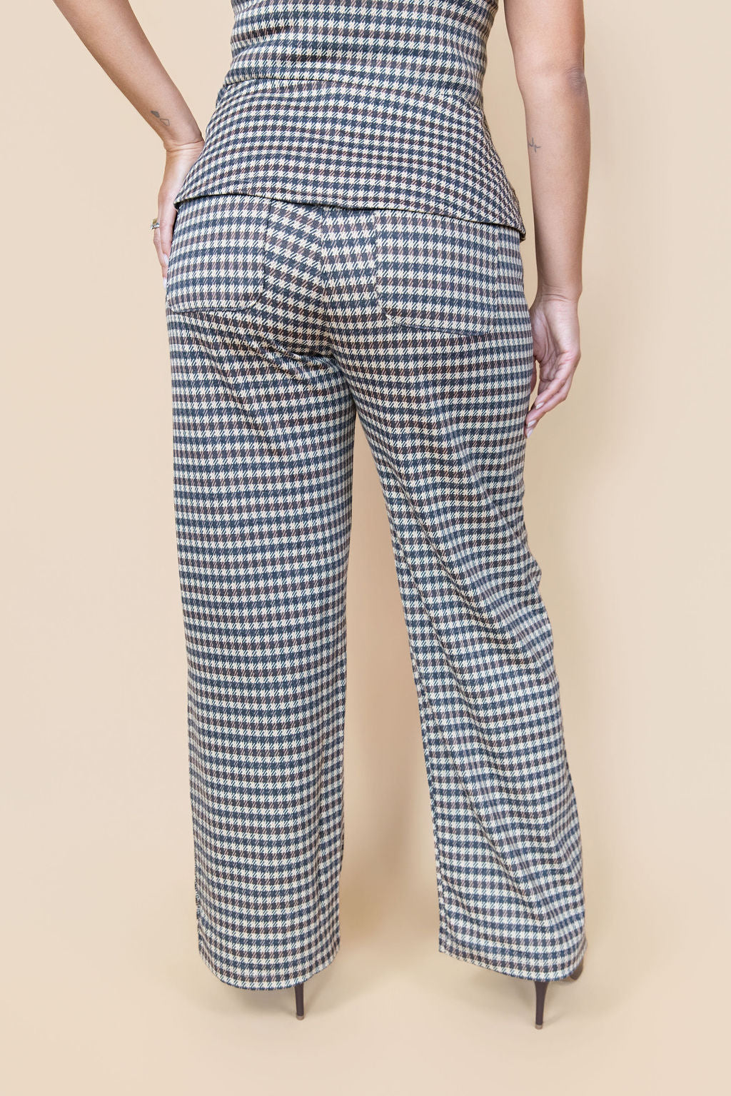 Sophia Checkered Set