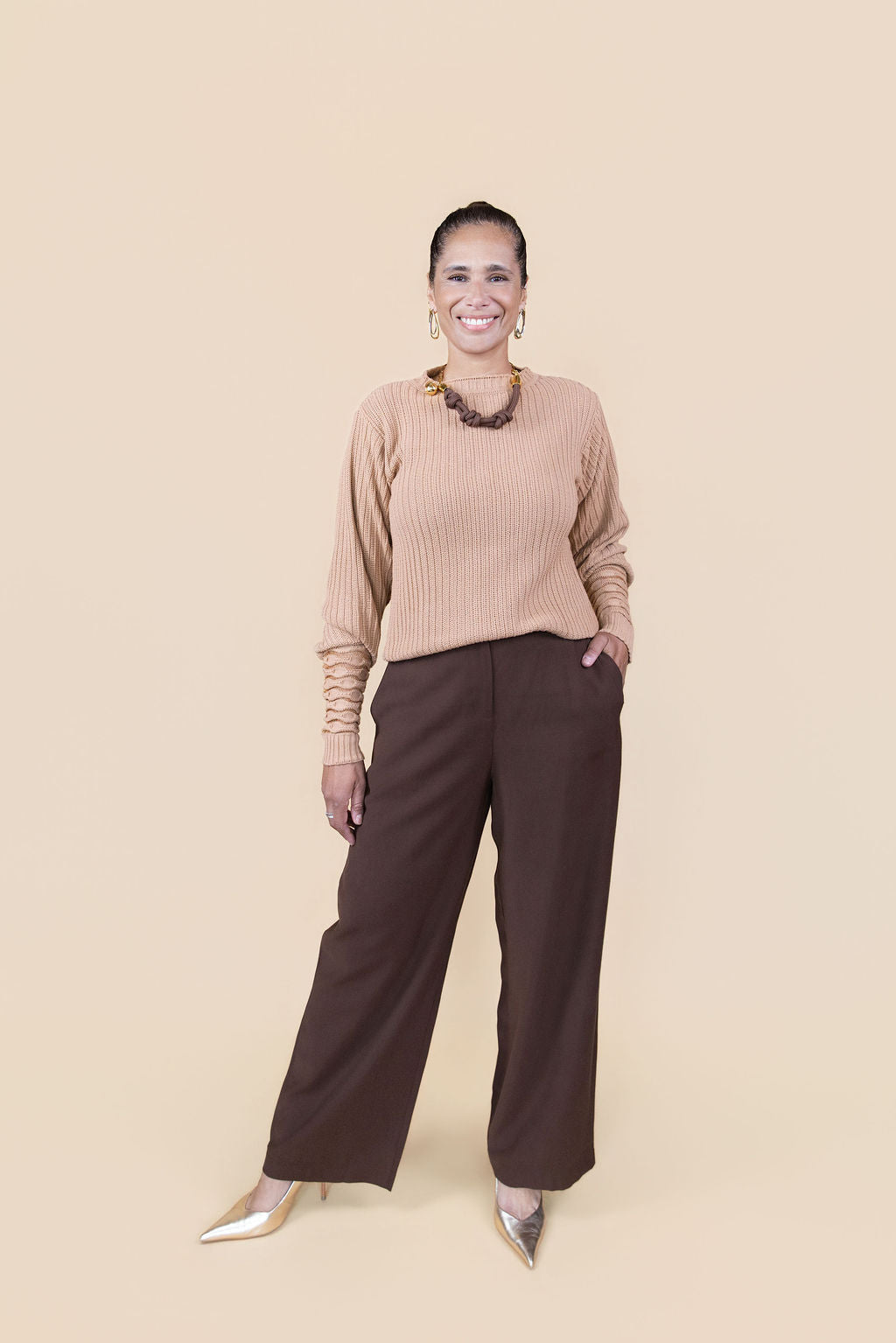 Beatriz Embellished Knit Top