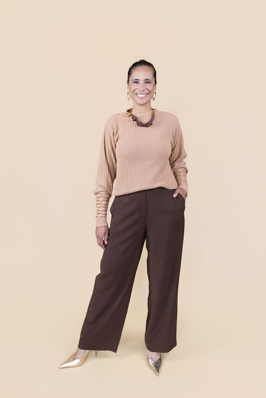 Beatriz Embellished Knit Top