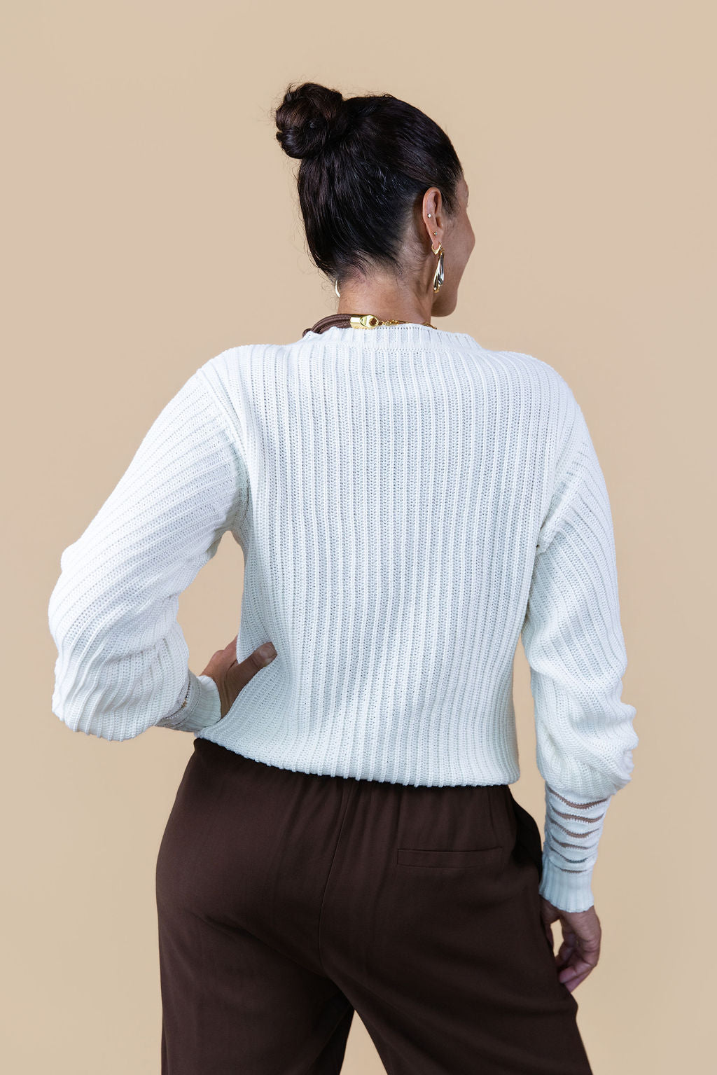 Beatriz Embellished Knit Top