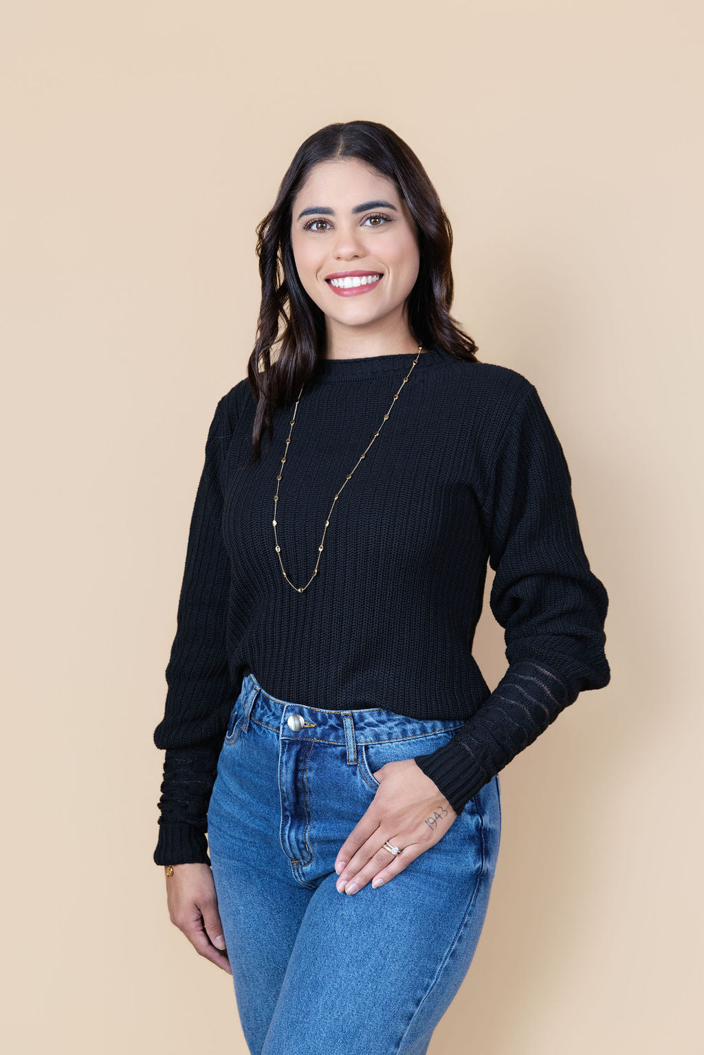Beatriz Embellished Knit Top