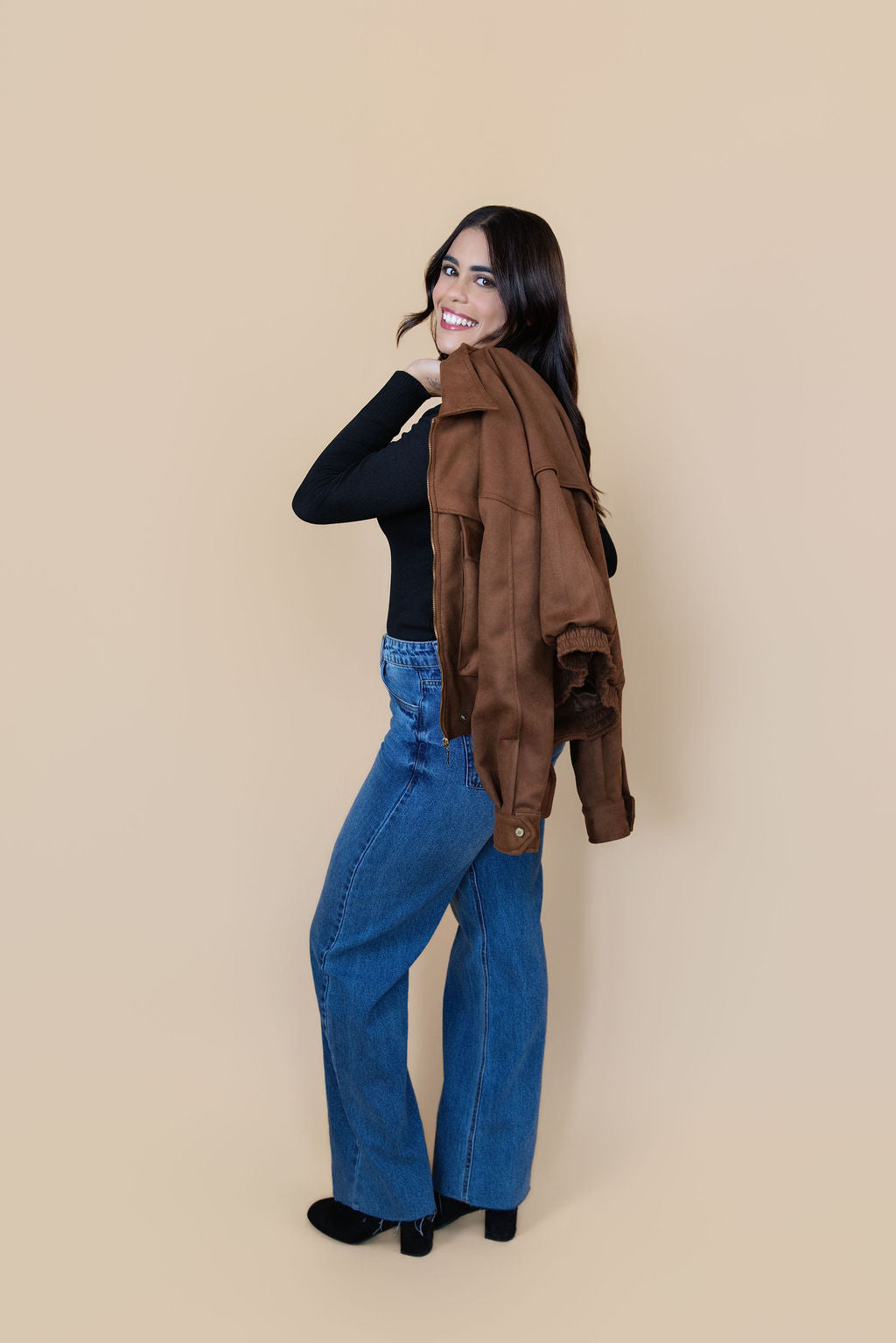 Camila Suede-Inspired Jacket