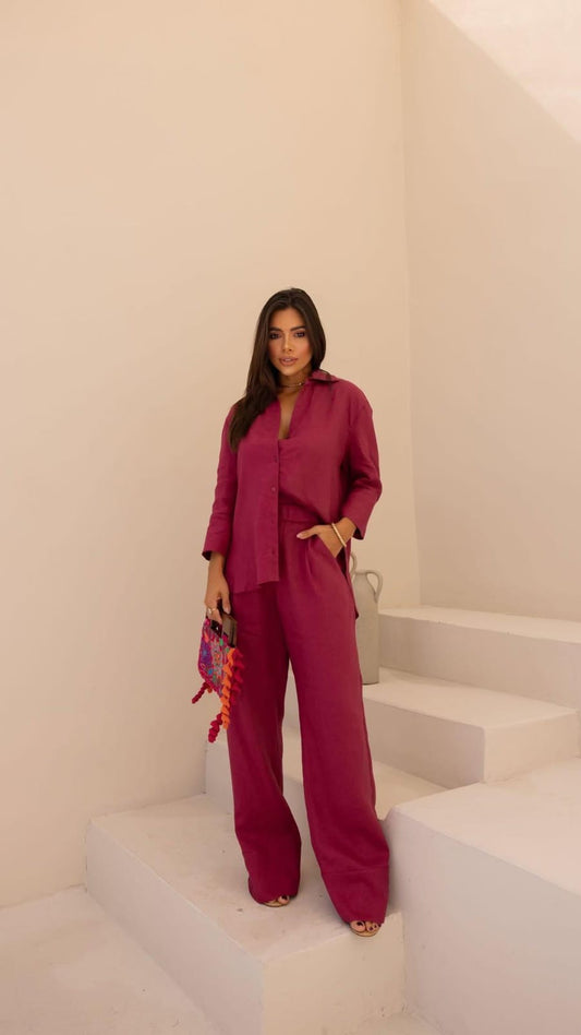 Sunset Elegance Linen Set