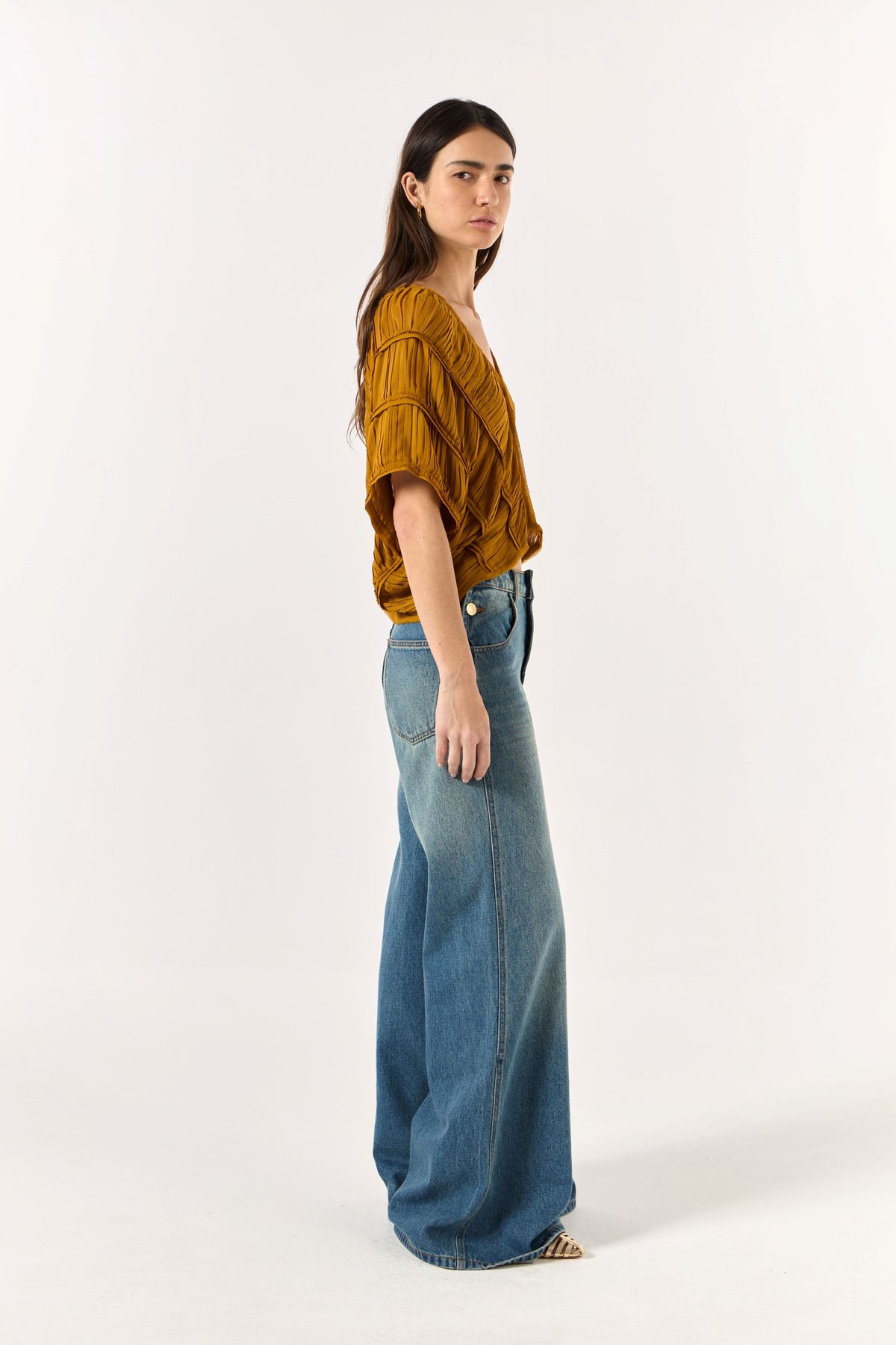 Skazi Wide-Leg Essential Jeans