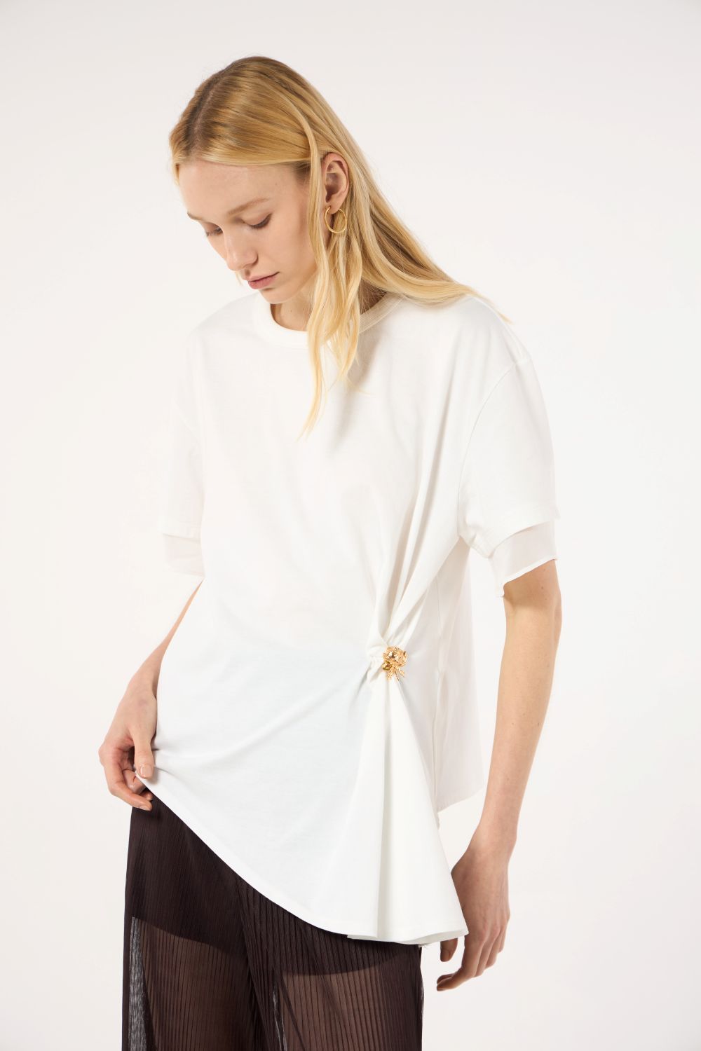 Sculpted Elegance Top