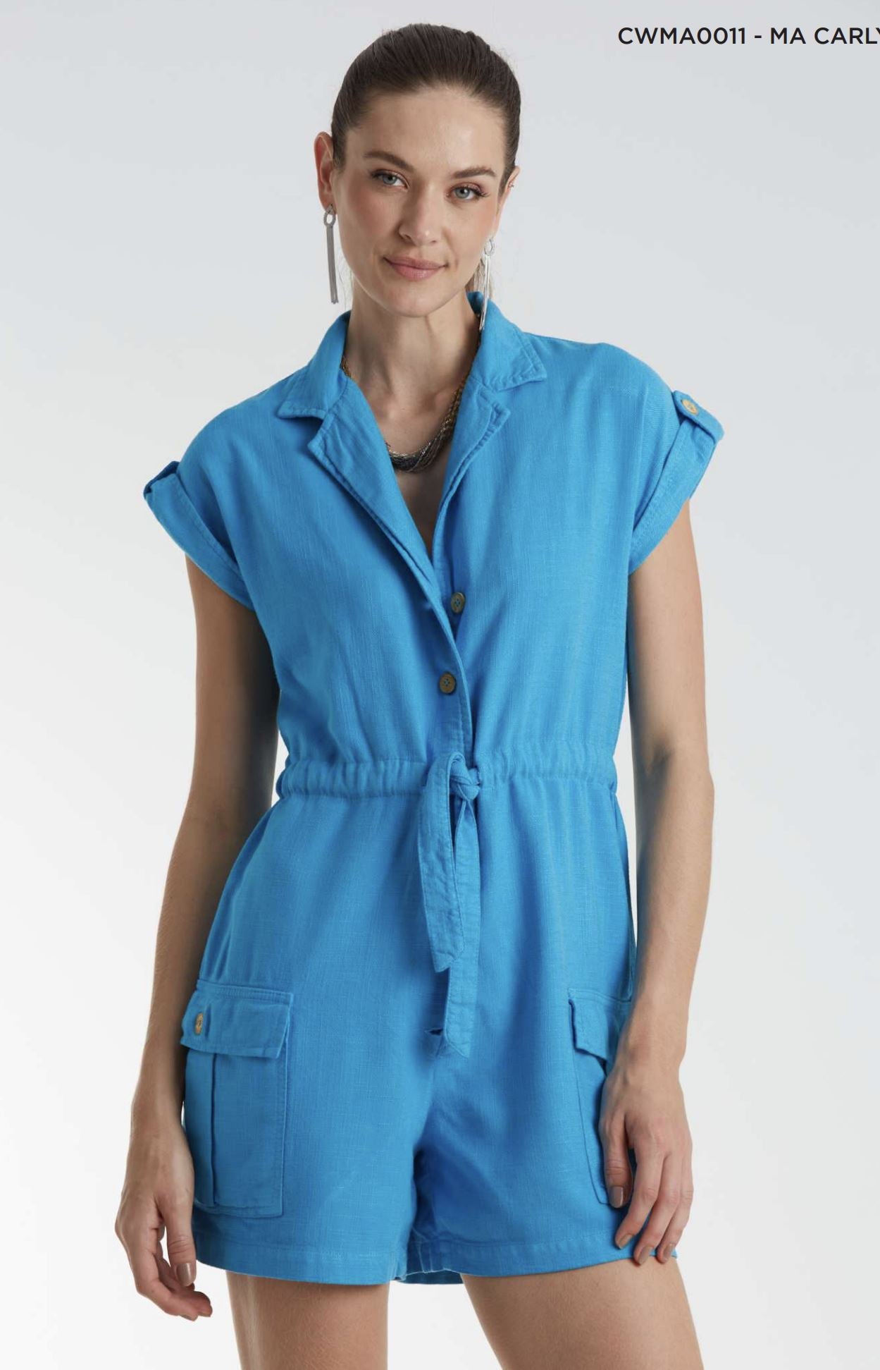 Effortless Chic Linen Romper