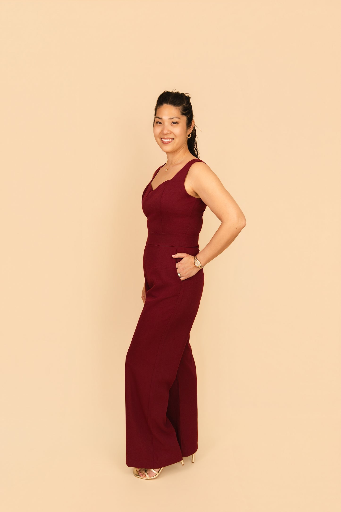 Lea Sculpt Tailored Jumpsuit