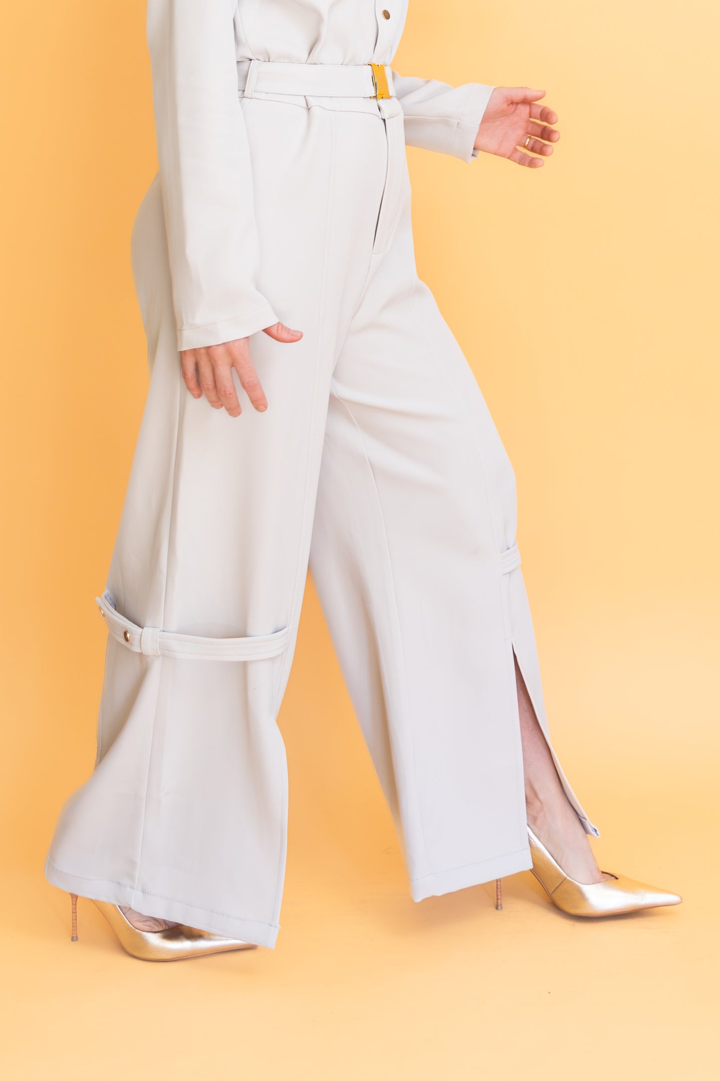 SK Chain-Strap Jumpsuit – Timeless Chic