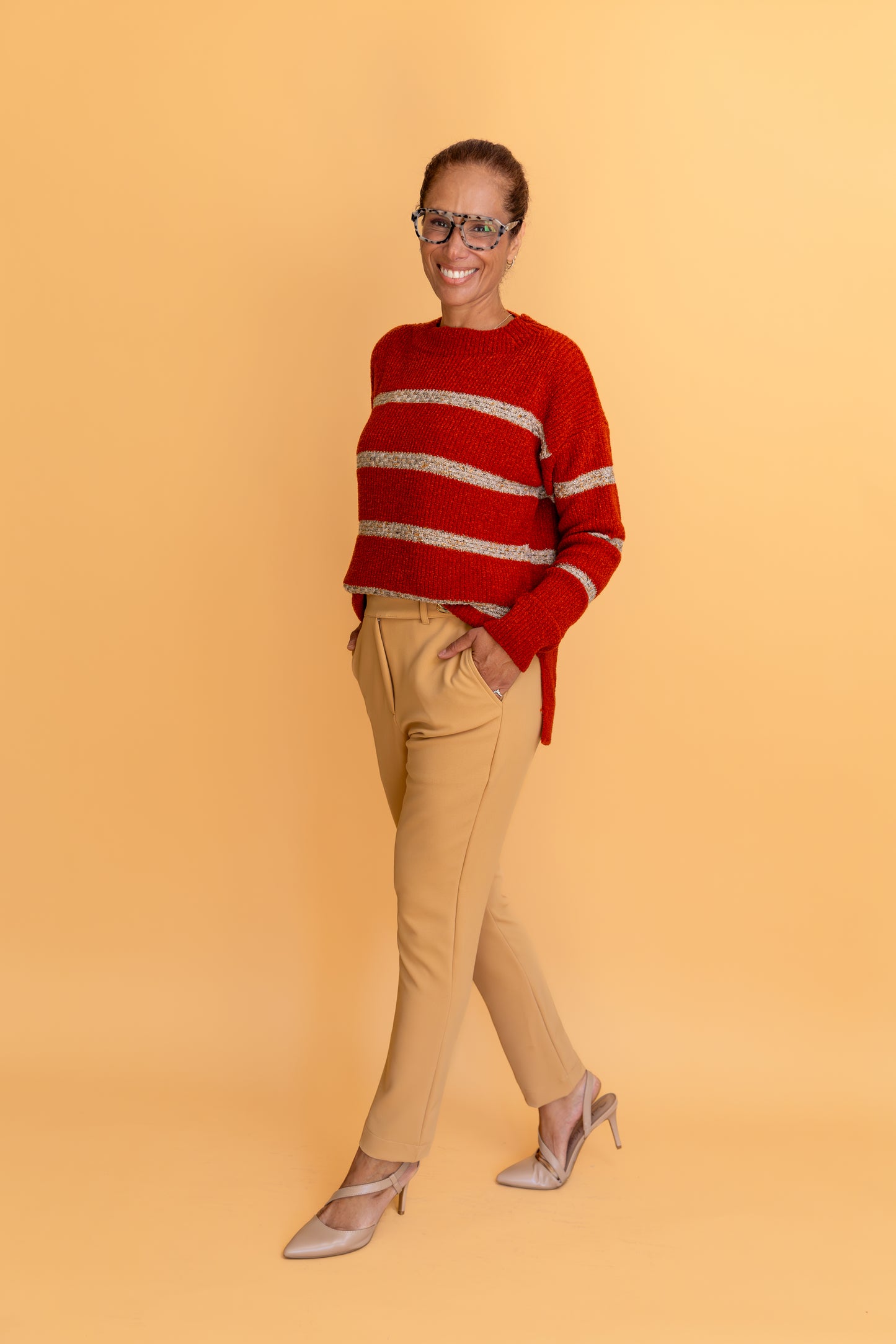 Autumn Radiance Knit Sweater