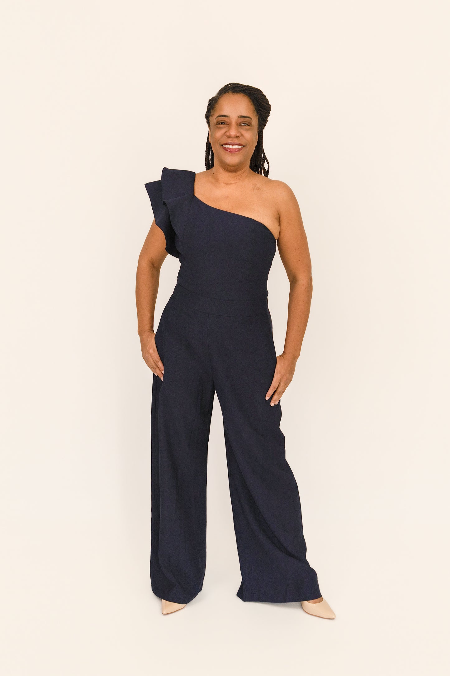 Muse One-Shoulder Jumpsuit