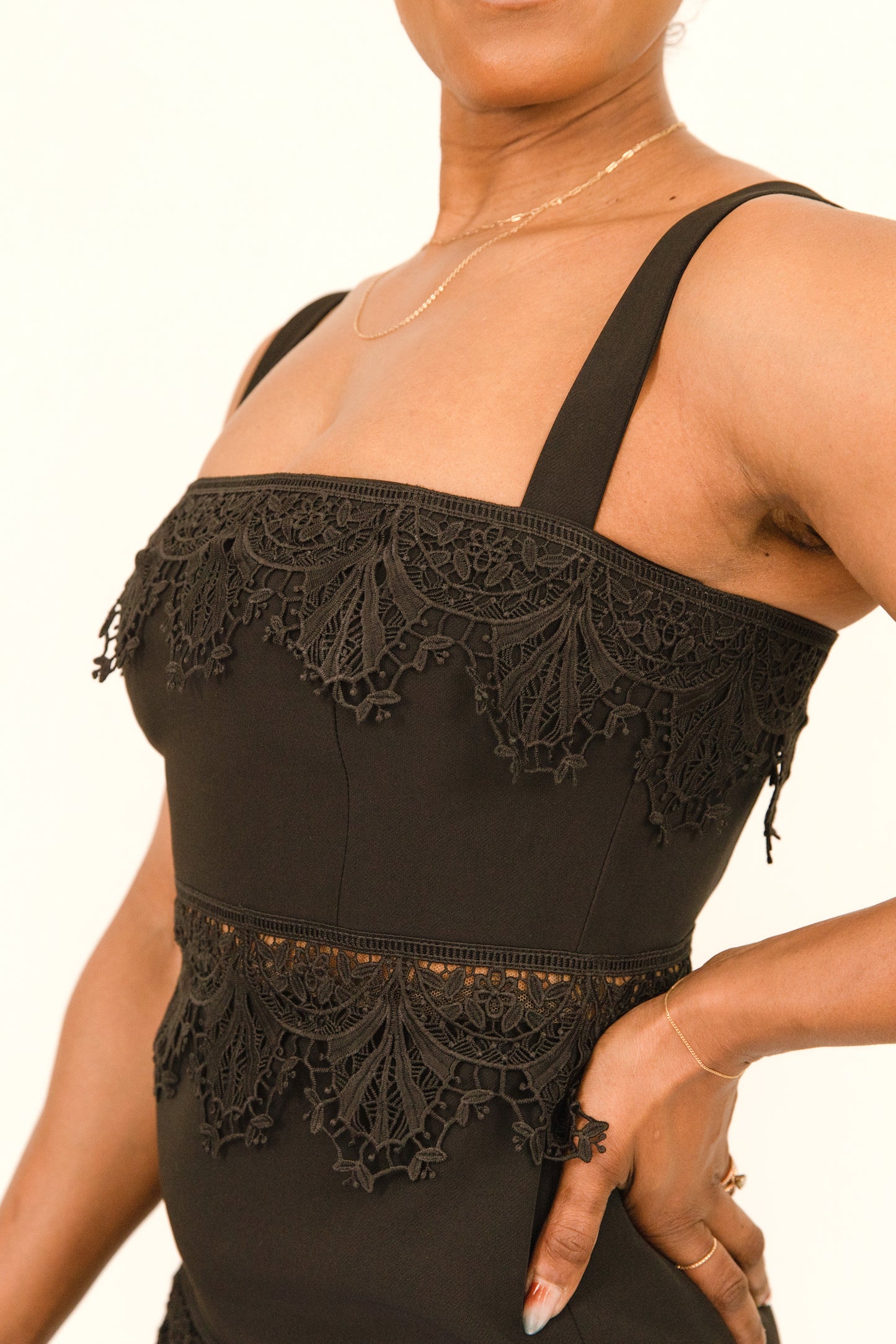 Luna Noir Elegance Dress