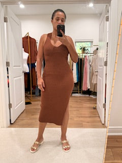 Ribbed Knit Midi Dress – RMD