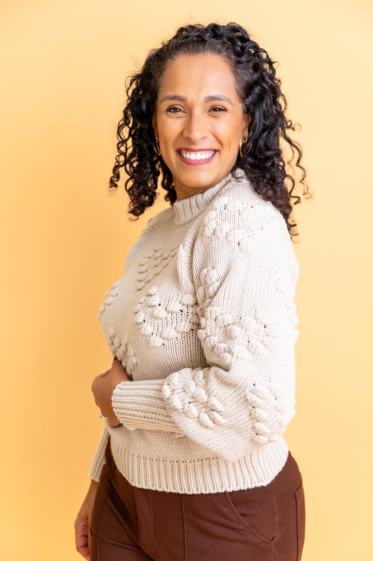 Love - Textured Knit Sweater