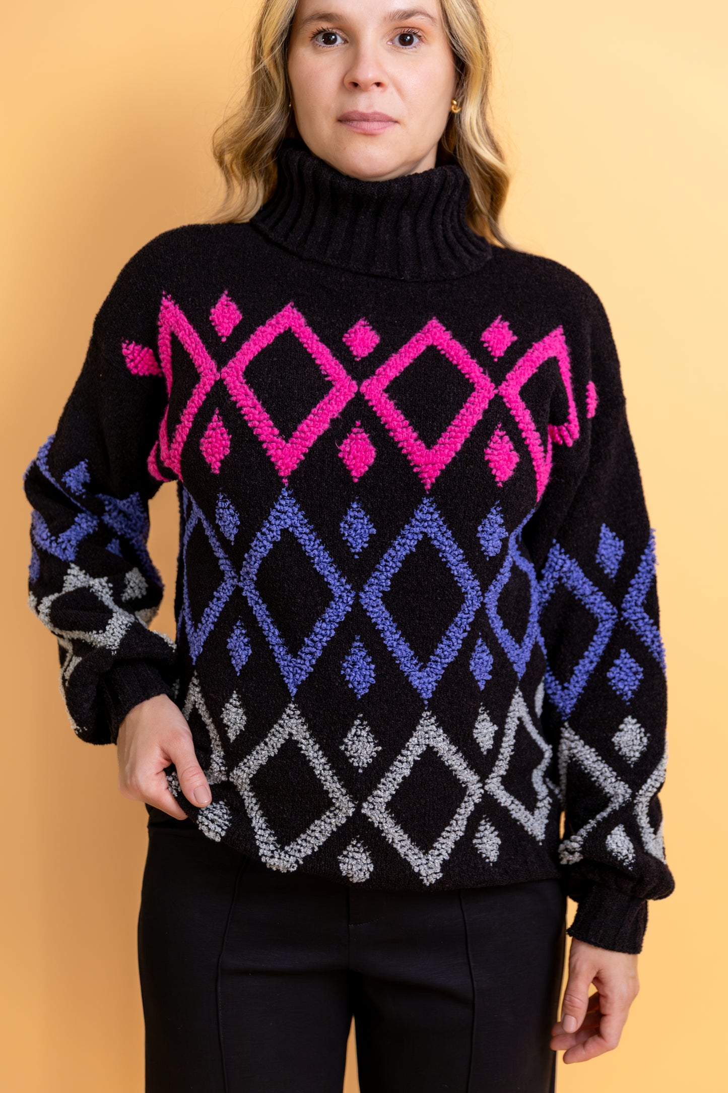 Geometric Knit Sweater