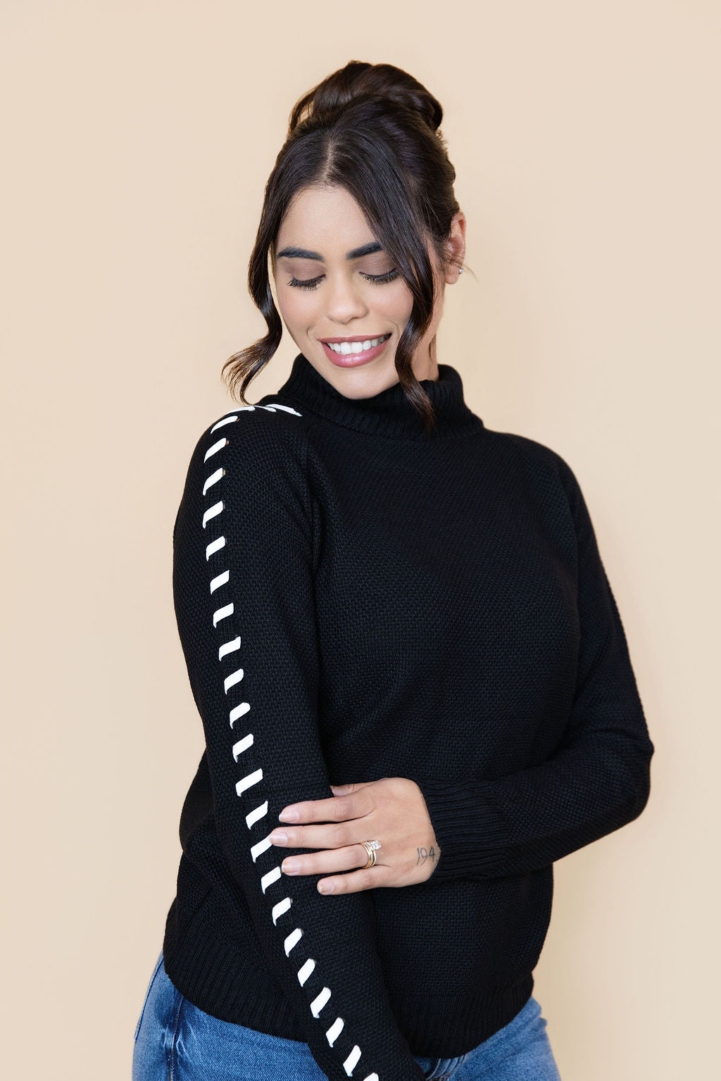 Signature Stripe Knit Sweater