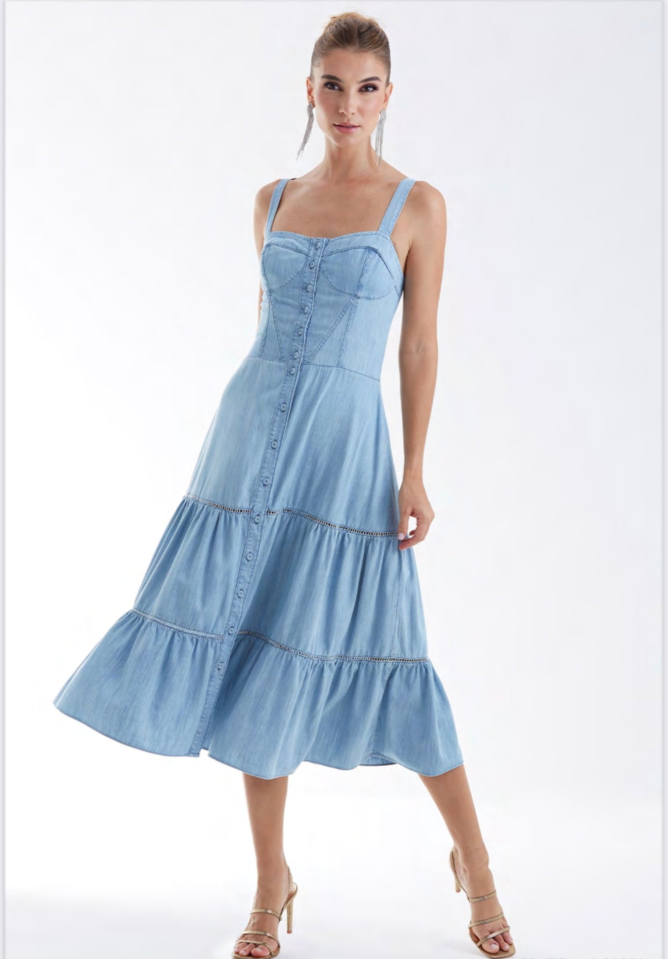 Zoe Soft Denim Dress
