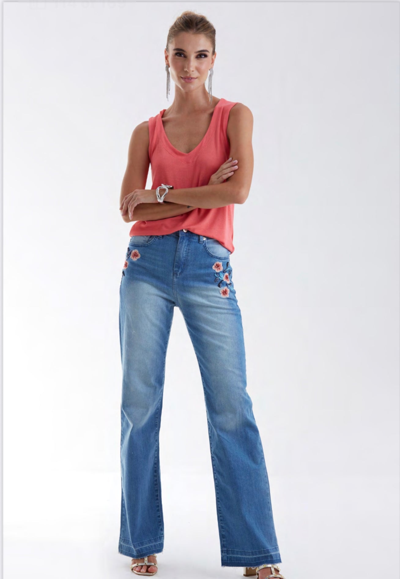 Blossom Touch Embroidered Jeans