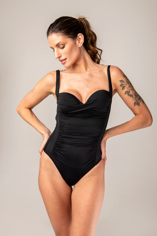 Noir Sculpt One-Piece