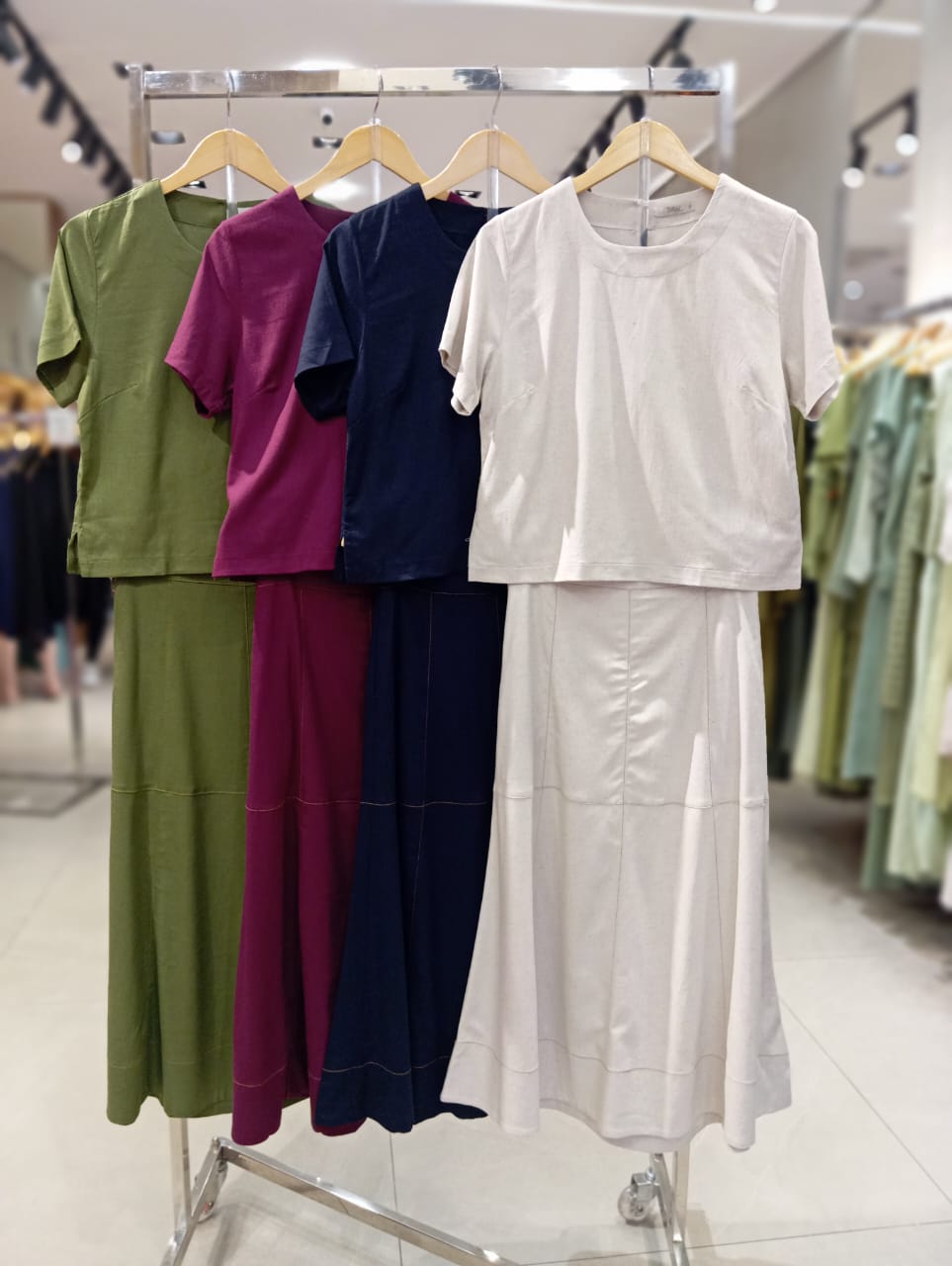 Marseille Linen-Blend Set