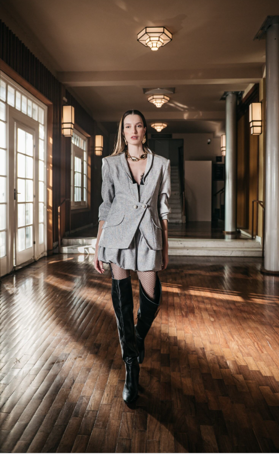 Silver Prestige Tailored Blazer