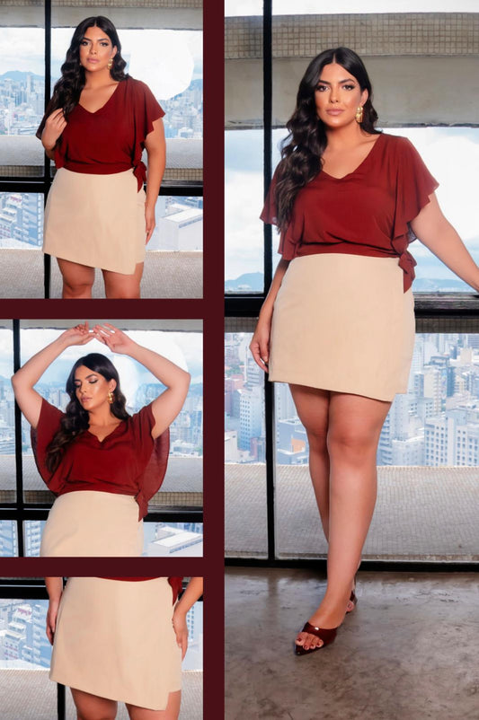 Sienna Elegant Mini Skort