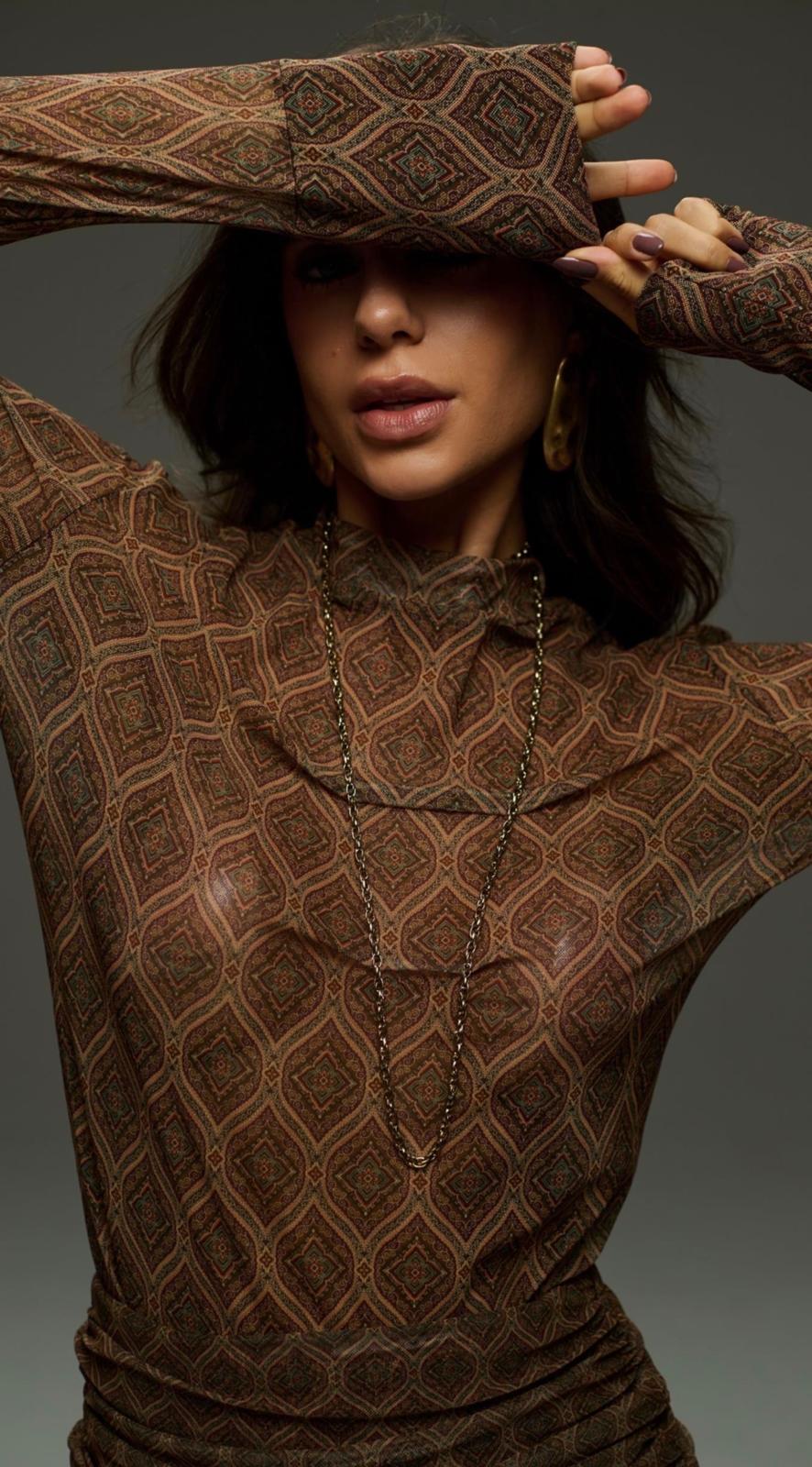 Terra Luxe Mesh Set (Top and Pants)