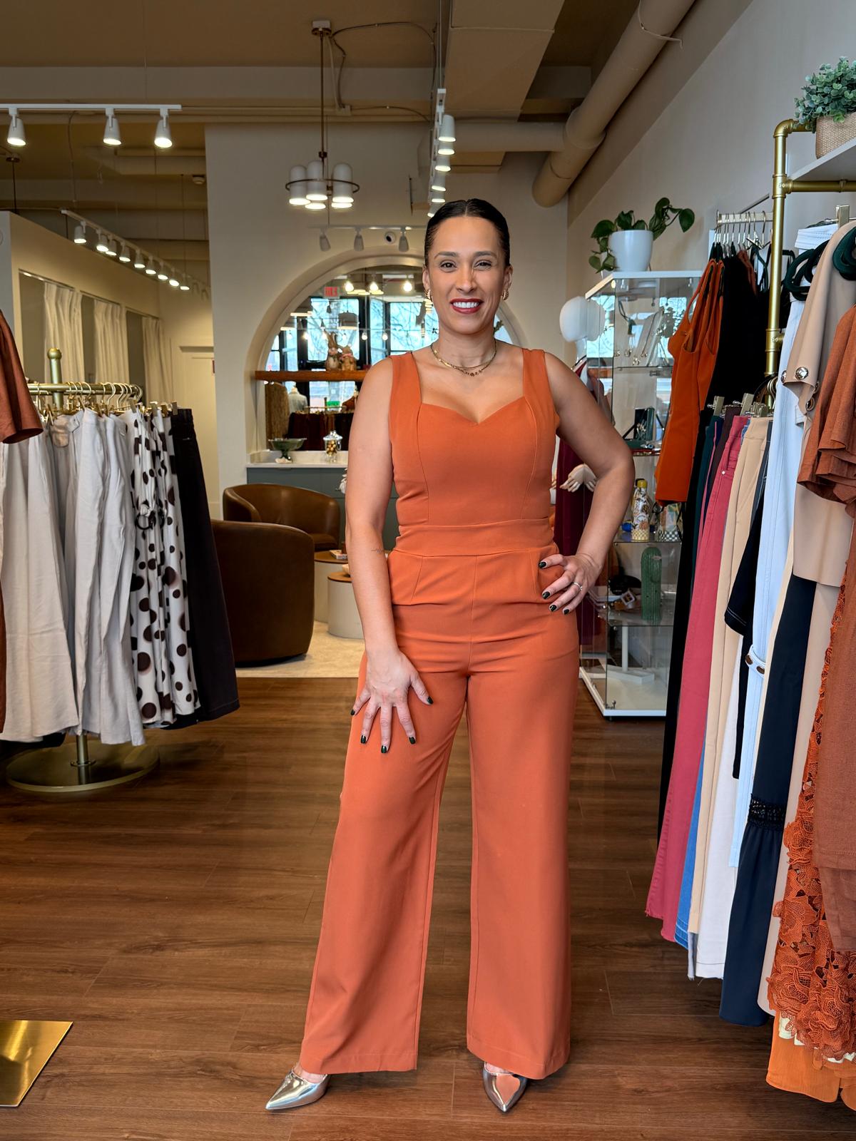 Lea Sculpt Tailored Jumpsuit