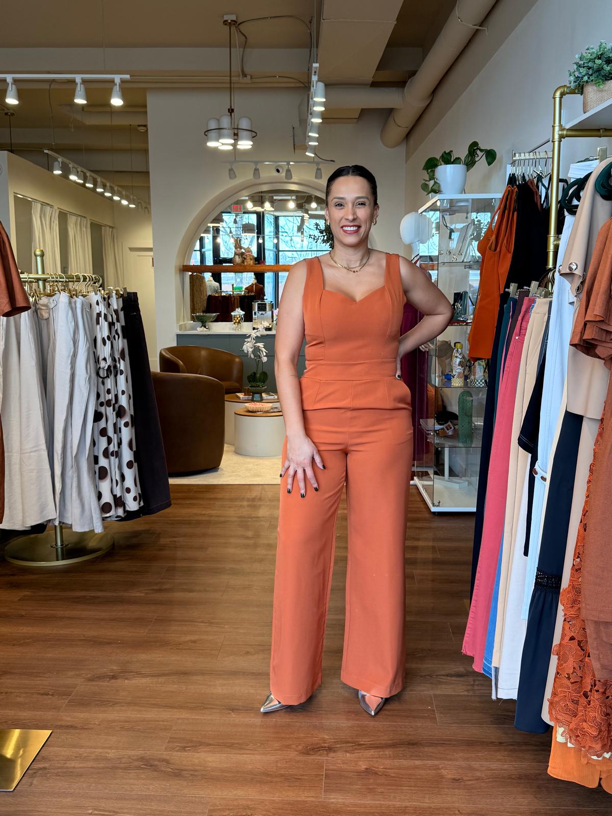Lea Sculpt Tailored Jumpsuit