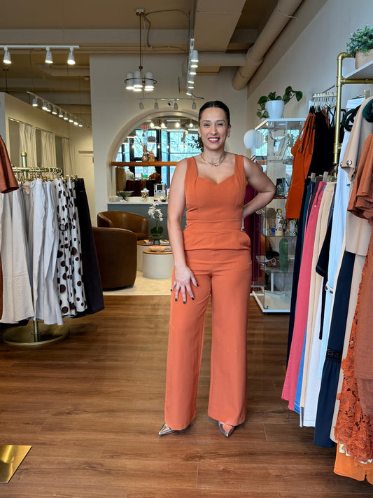 Lea Sculpt Tailored Jumpsuit