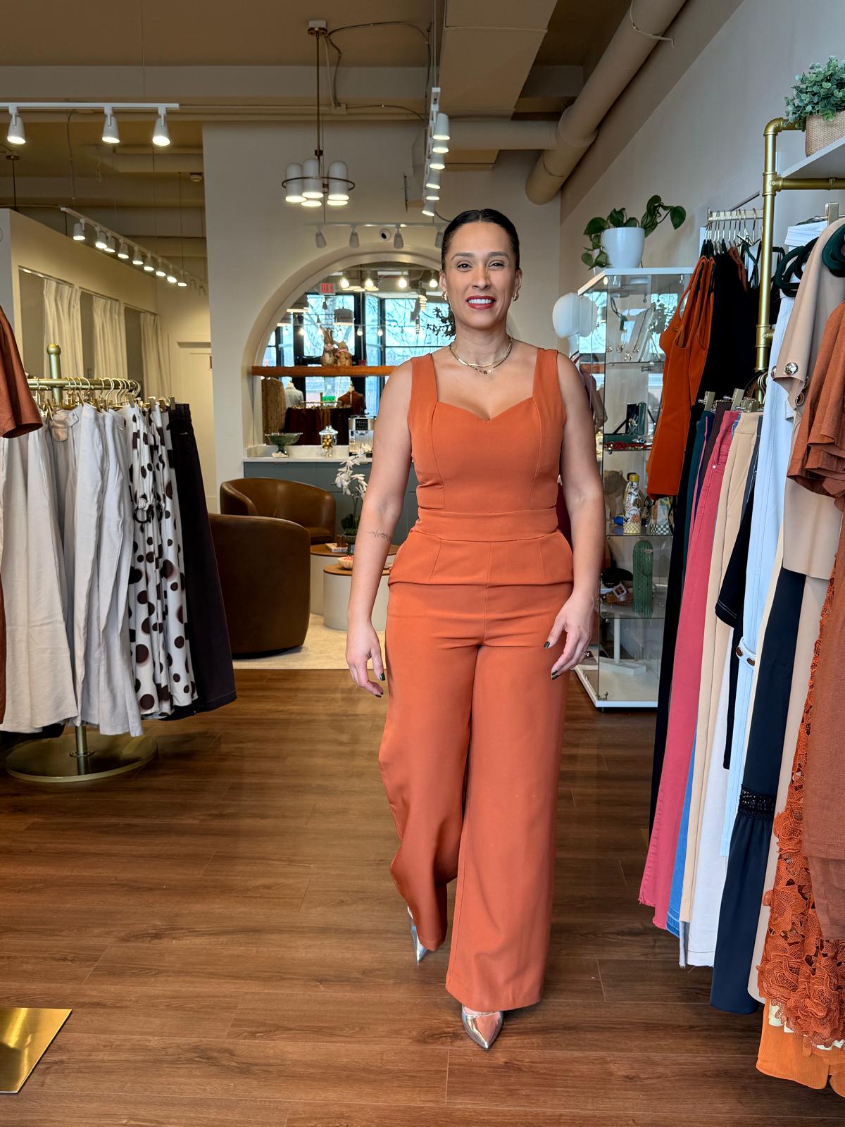 Lea Sculpt Tailored Jumpsuit