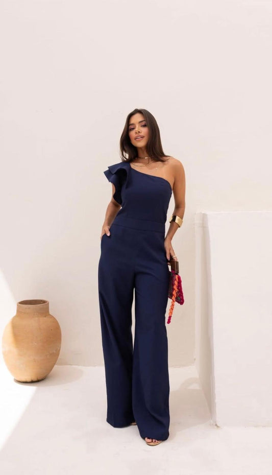 Muse One-Shoulder Jumpsuit