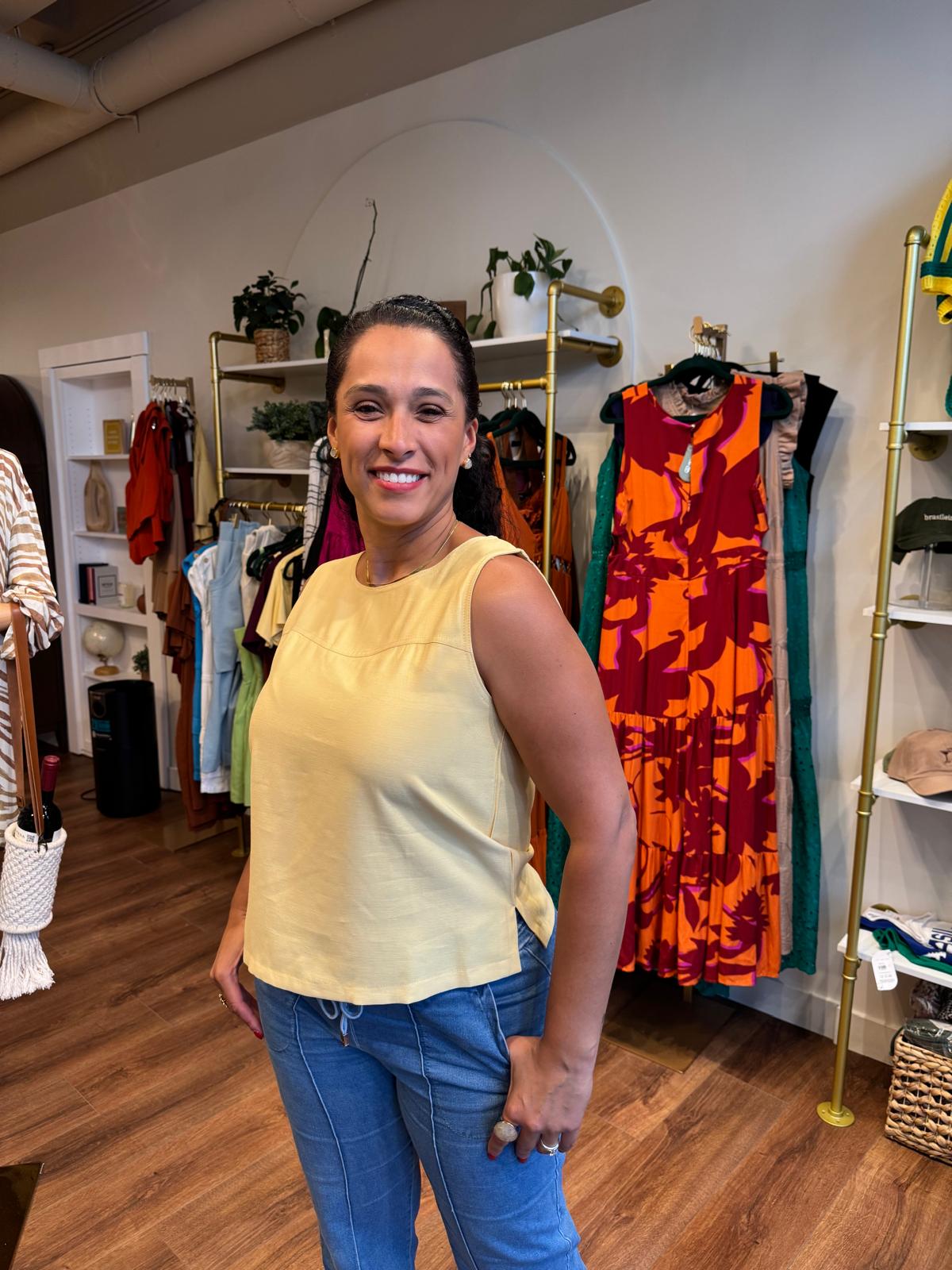 Amelia Sleeveless Top