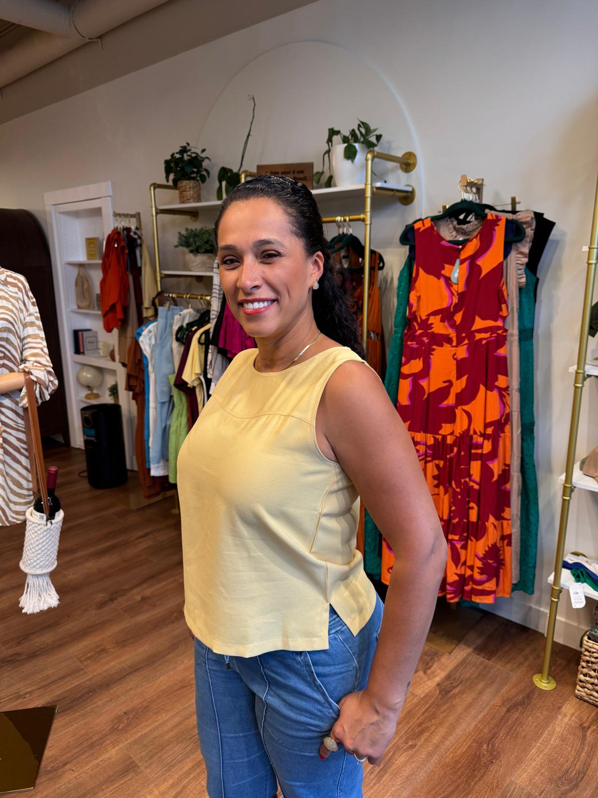 Amelia Sleeveless Top