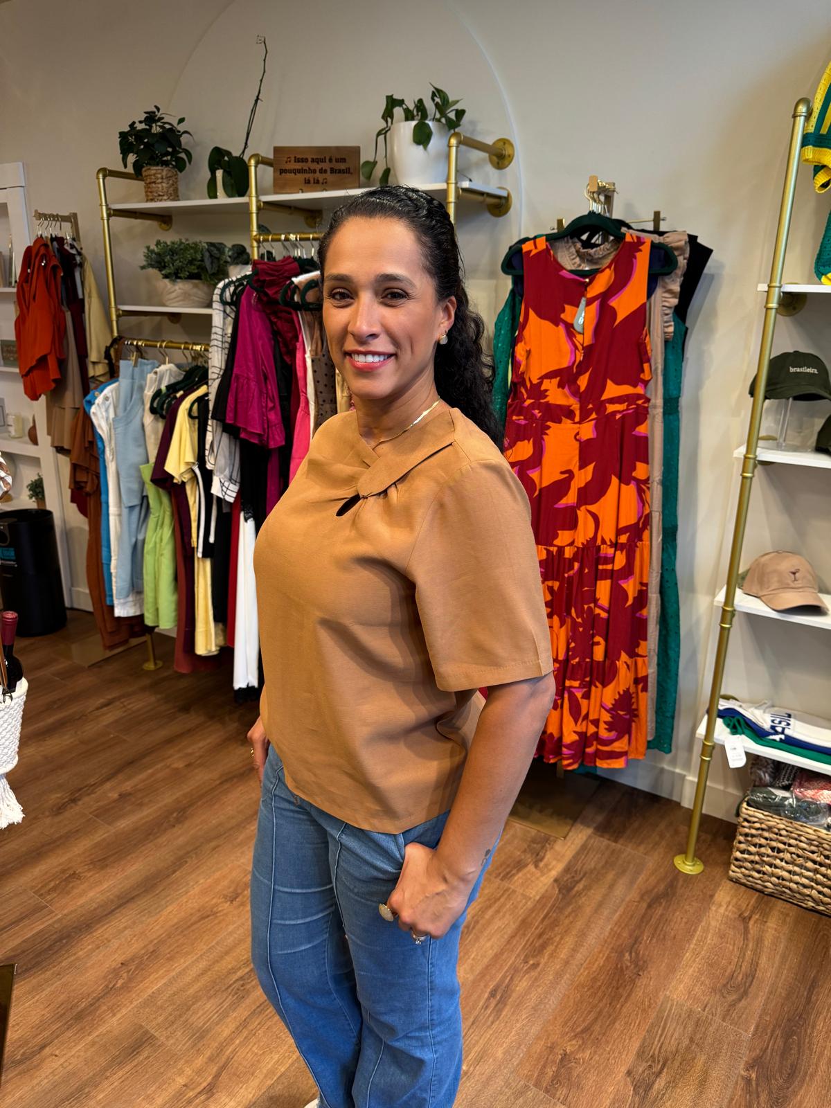 Sophia Knot Blouse