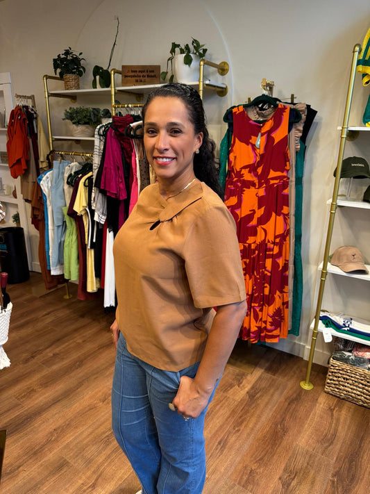 Sophia Knot Blouse